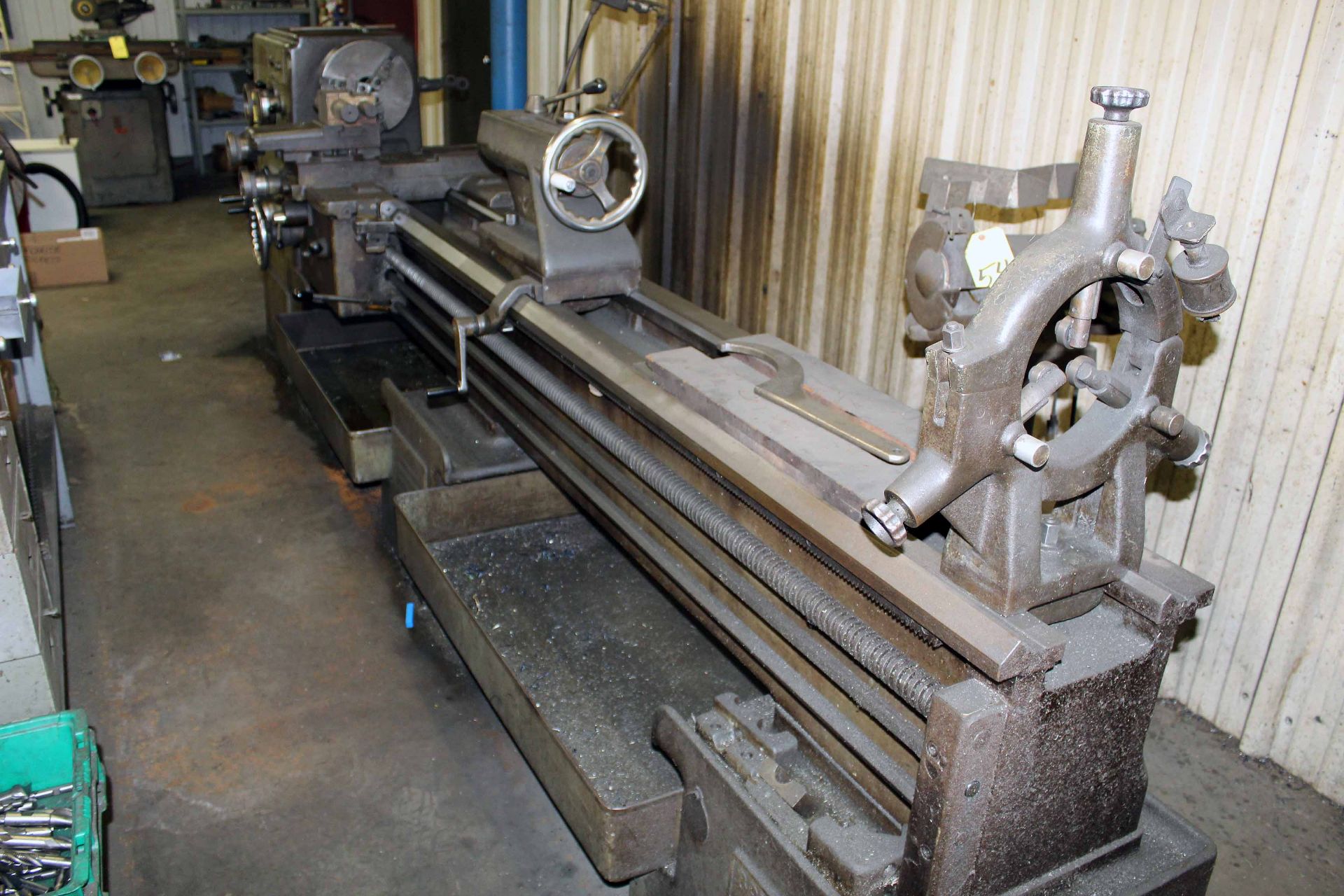 ENGINE LATHE, SUMMIT 20" X 108" MDL. BRL-250, steadyrest, Trav-A-Dial, spds: 20-960 RPM (in two - Image 3 of 4