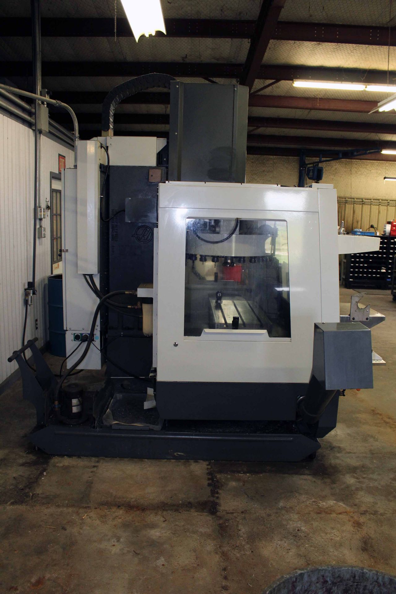 CNC VERTICAL MACHINING CENTER, HAAS MDL. VF-2, new 2013, Haas Classic CNC control, 36" x 14" - Image 4 of 7