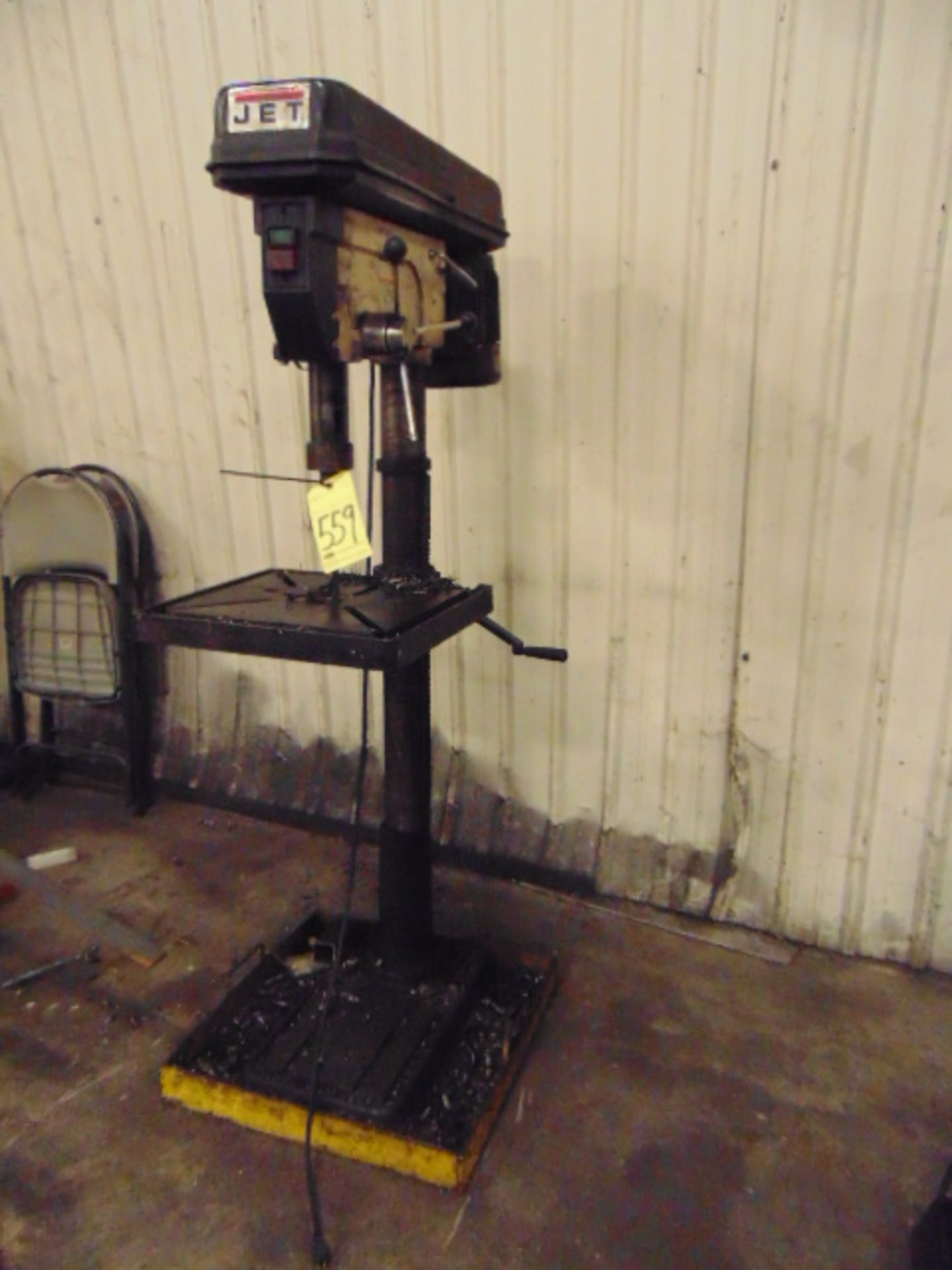 DRILL PRESS, JET MDL. JDP-20MF, 20", S/N 12043447