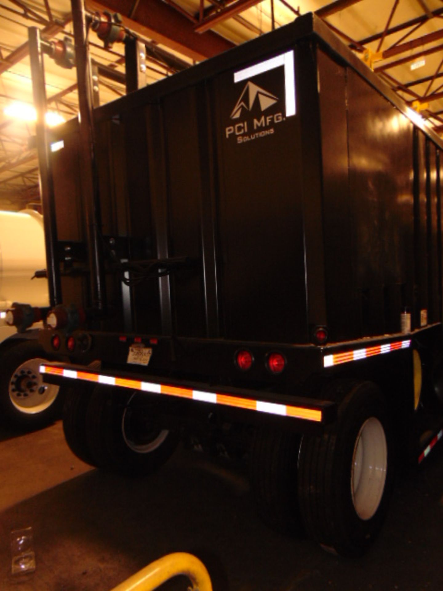 FRAC TANK, GAS BUSTER, skid frame mtd., rear axle, 500 BBL cap. - Image 6 of 6