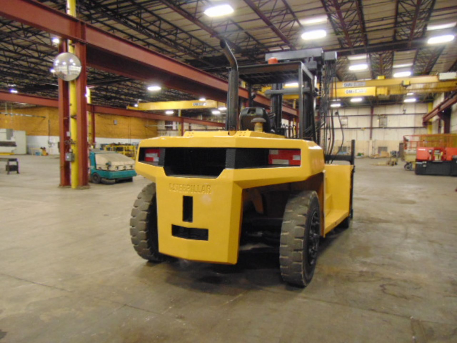 LARGE CAPACITY, FORKLIFT, CATERPILLAR 33,000 LB. CAP. MDL. DP150, new 2006, diesel engine, 145" max. - Image 4 of 13