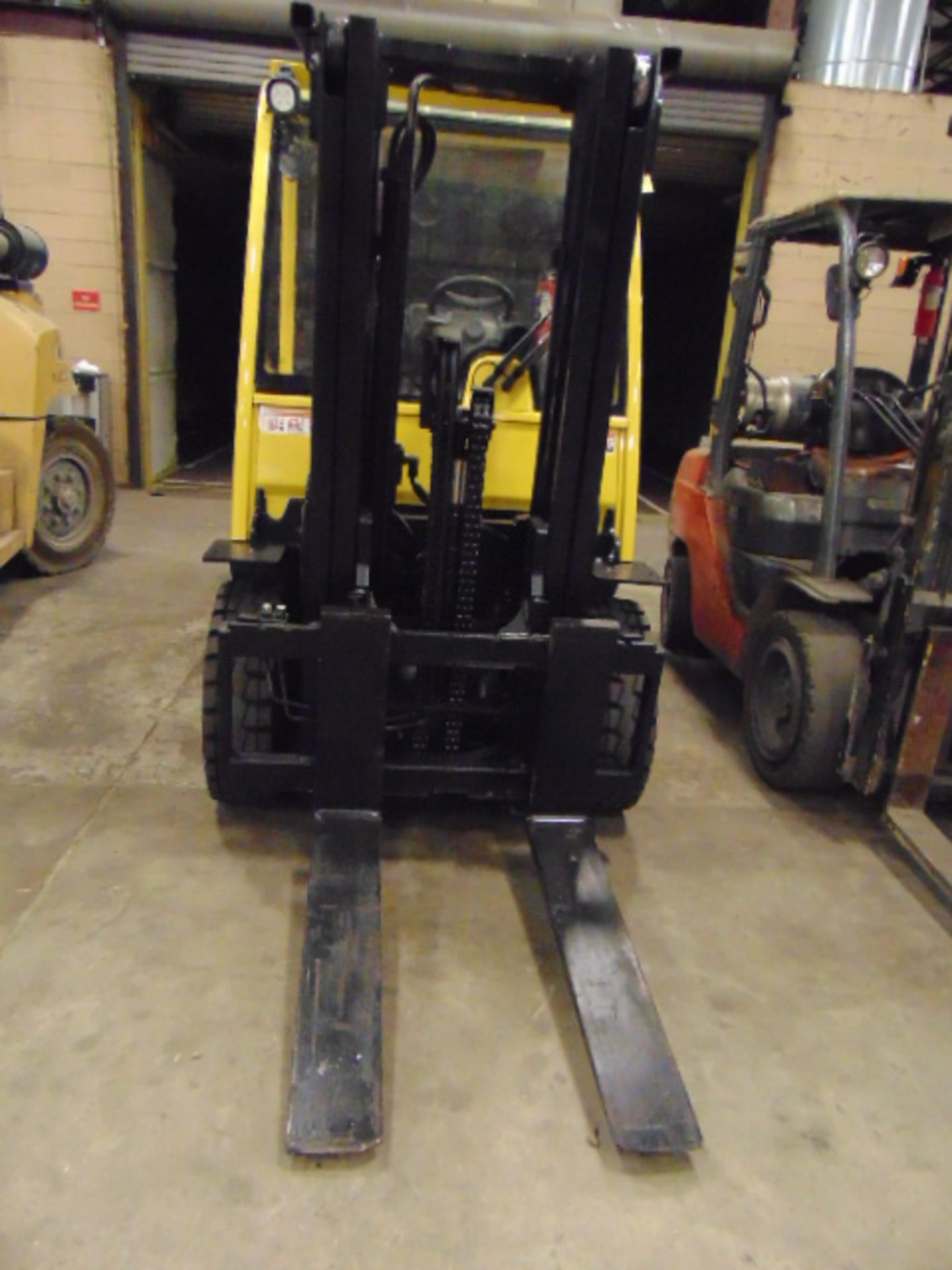 FORKLIFT, HYSTER 8,000 LB. BASE CAP. MDL. H80FT, new 2015, diesel pwrd., 6,400 lbs. @ 24” L.C. as - Image 3 of 11