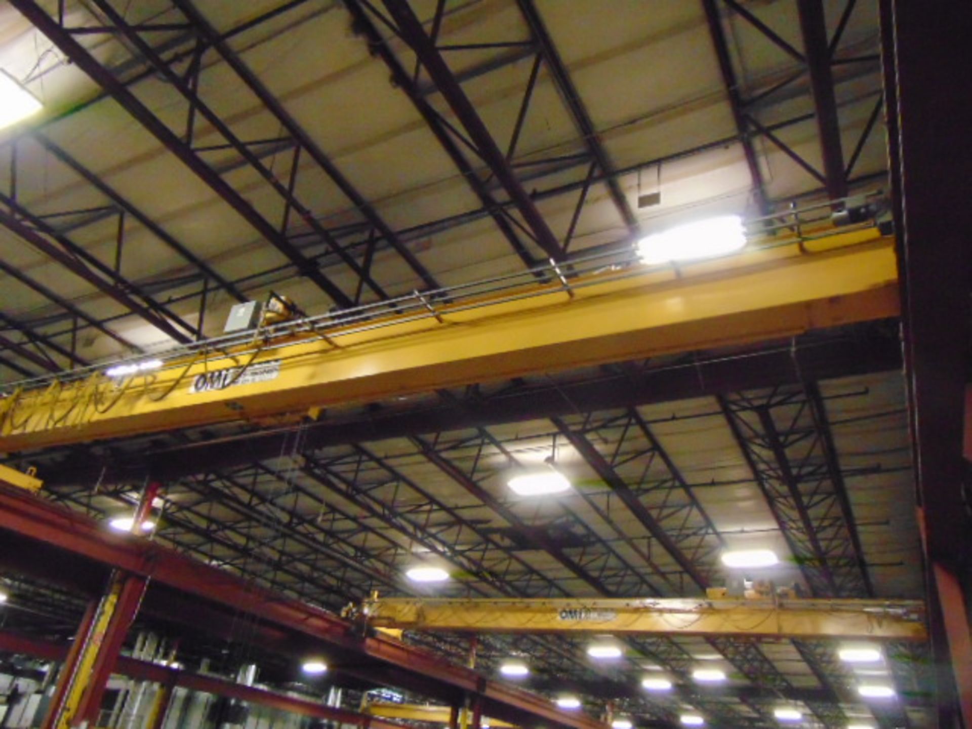 FREE STANDING CRANE SYSTEM, OMI 5 T. CAP., new 2012, approx. 44’ span, 350’L., 16’-8” ht. under