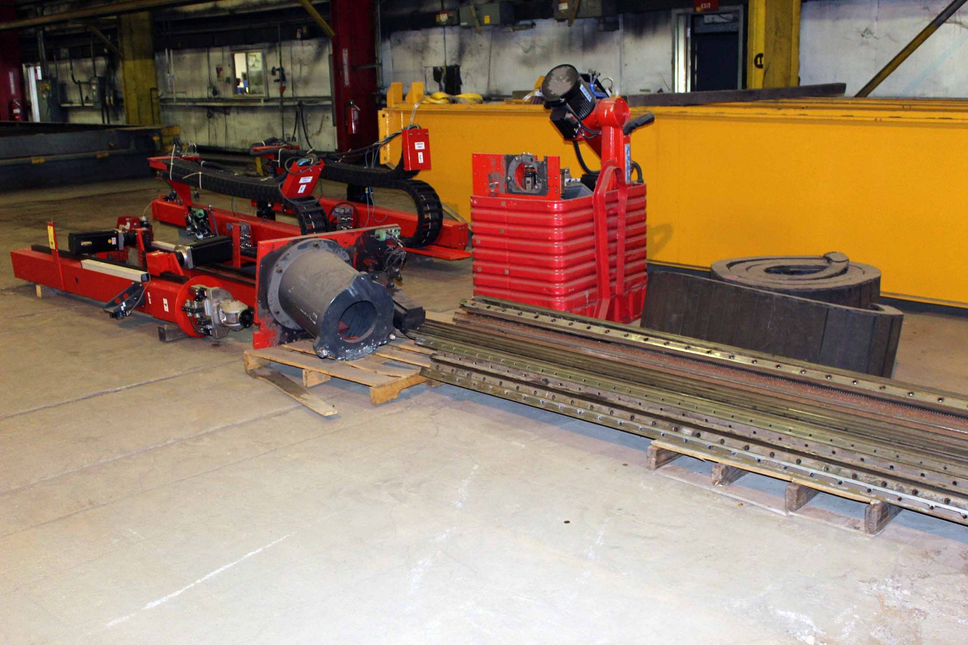 LOT CONSISTING OF: Reis Weld Automation Manipulator heads, Reis Weld Automation 2-axis tilting