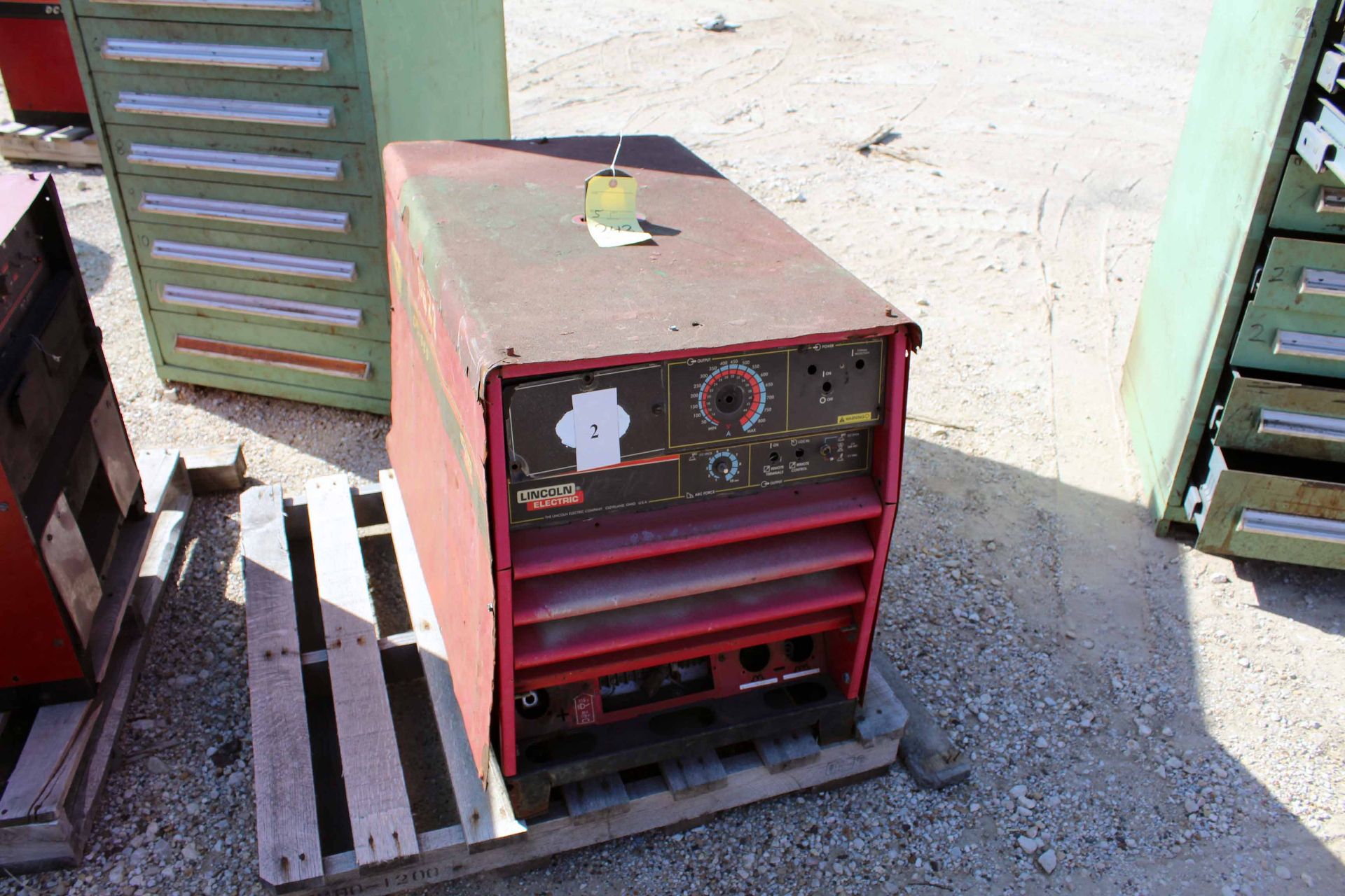 LOT OF WELDERS (5): DC600 & DC655 (out of service) (Dallas, TX)