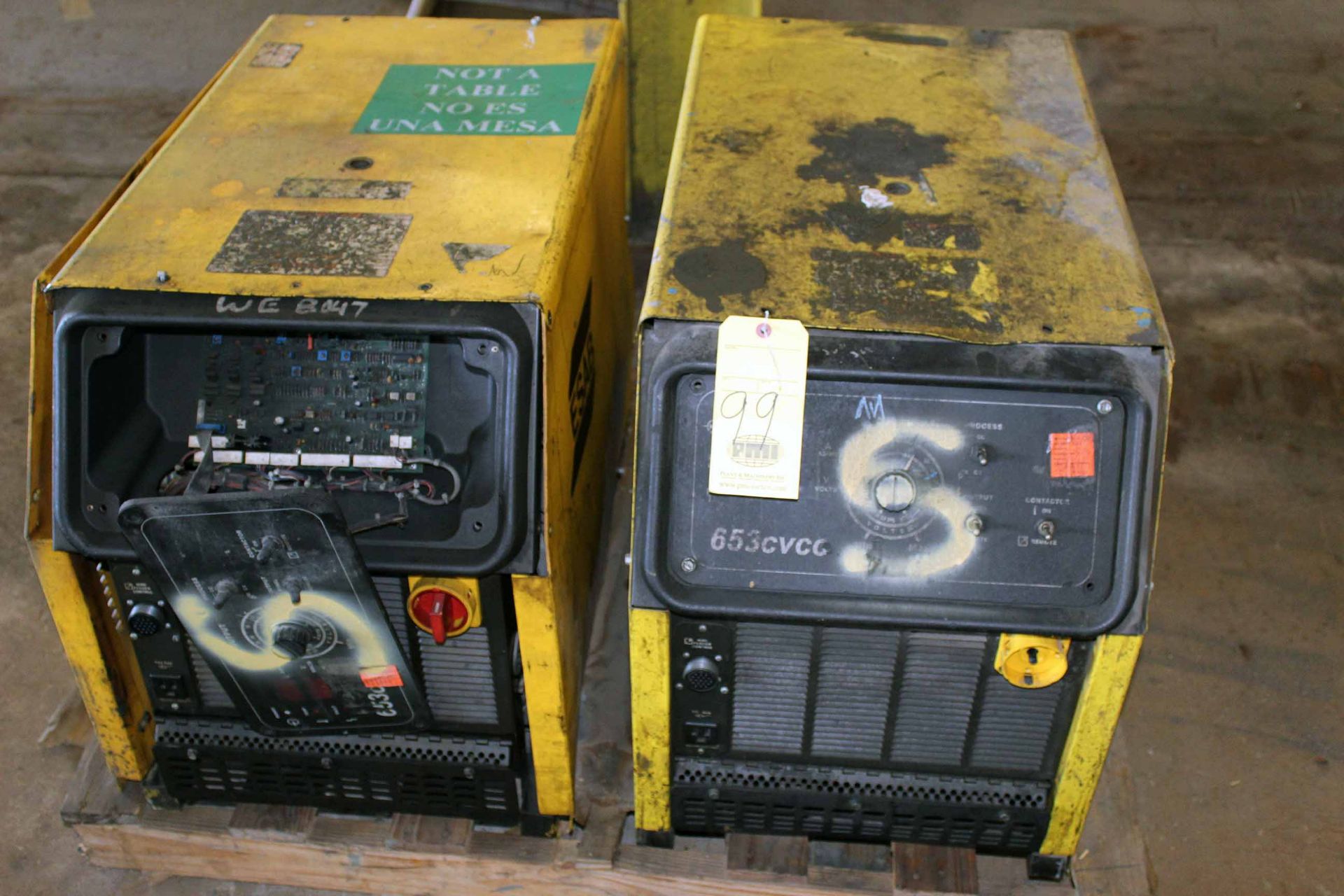 LOT OF WELDERS, ESAB (parts machine) (Ft. Worth, TX)