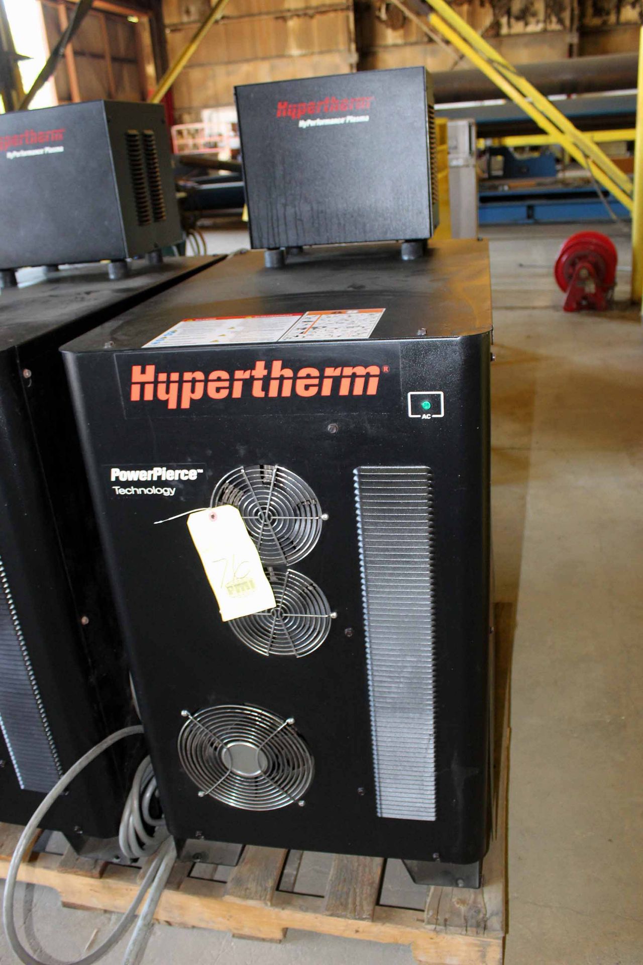 PLASMA POWER SUPPLY, HYPERTHERM MDL. HPR130XD, Power Pierce Technology, gas consoles, S/N 130XD-