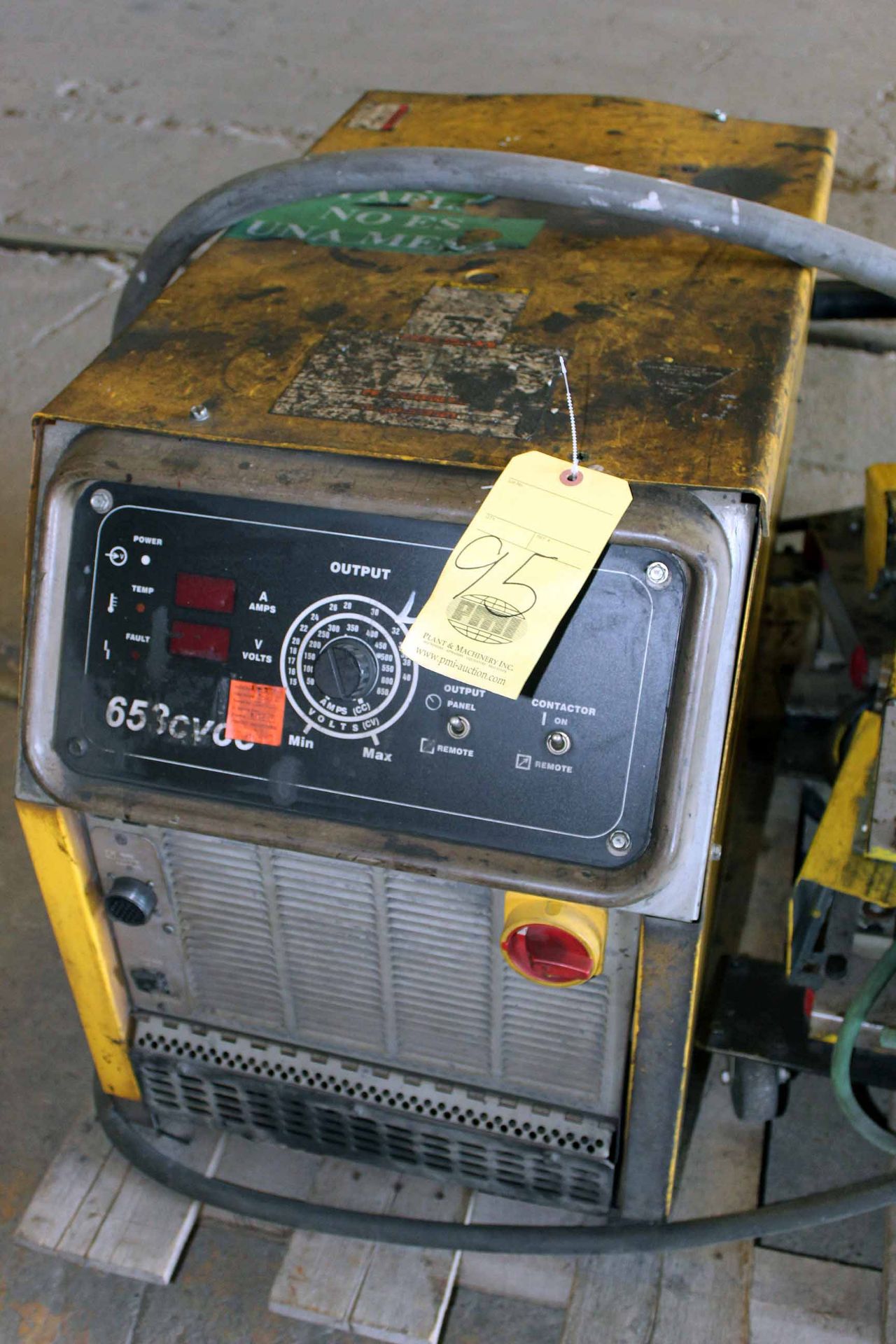 WELDING MACHINE ESAB MDL. 653 CV/CC, S/N MG-J045008 (Ft. Worth, TX)