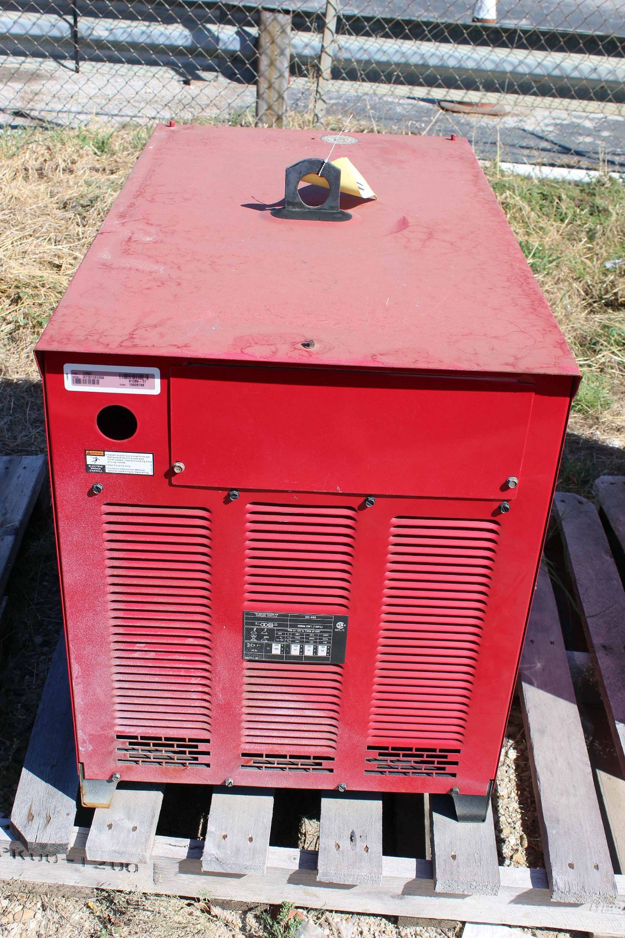 WELDING POWER SOURCE, LINCOLN MDL. IDEALARC DC600, S/N U1131101250 (Dallas, TX) - Image 2 of 2