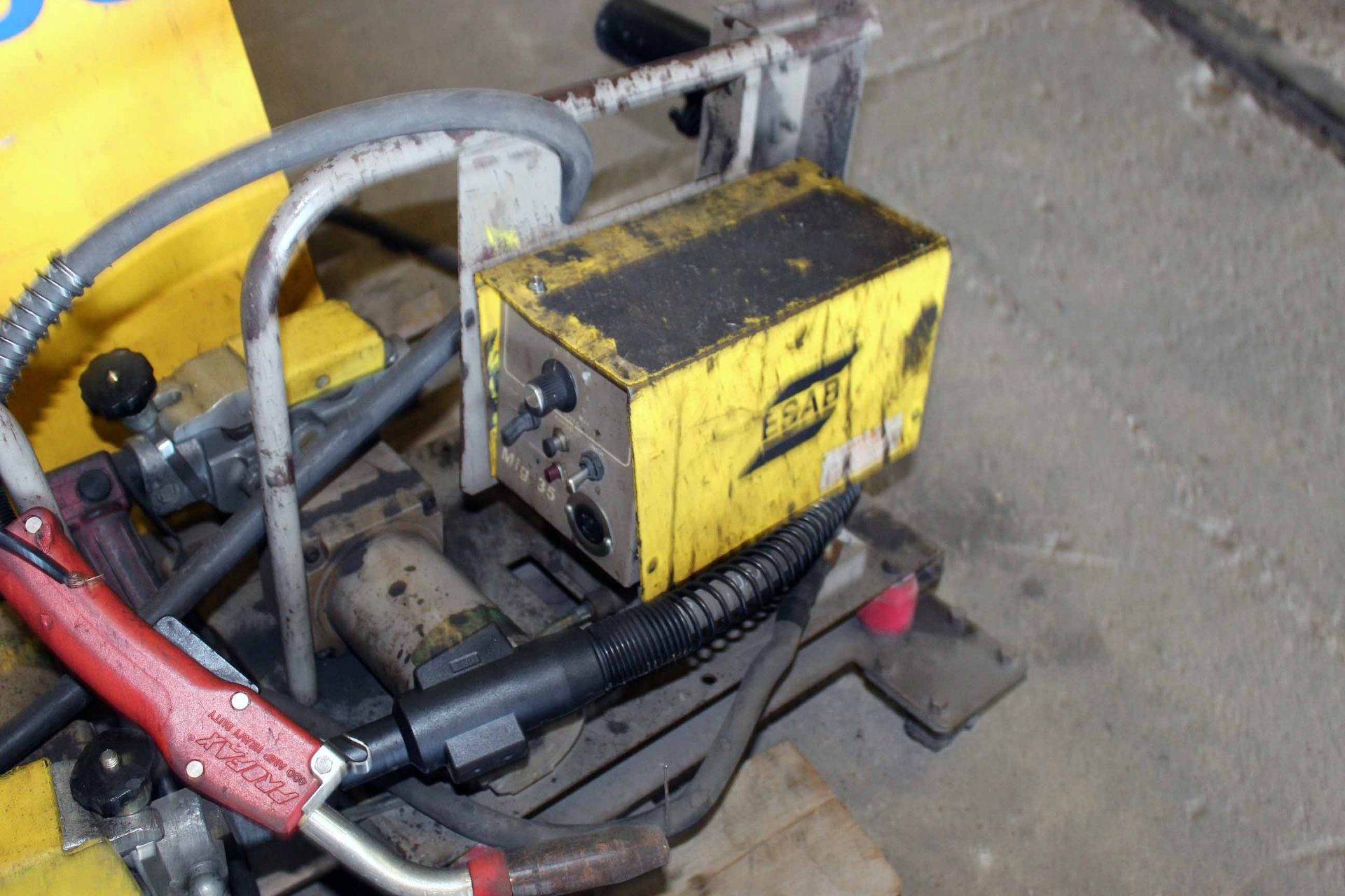 WELDING MACHINE ESAB MDL. 653 CV/CC, w/wire feeder, S/N MP-J606059 (Ft. Worth, TX) - Image 2 of 2