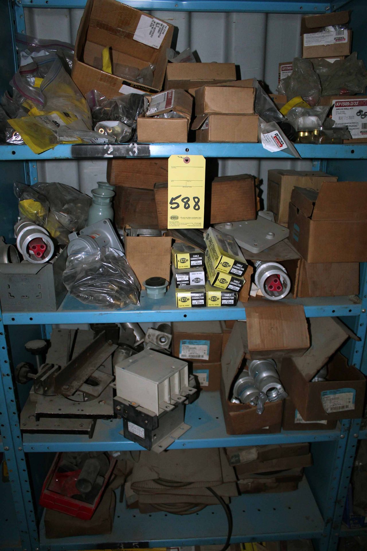 LOT CONSISTING OF: Lincoln drive roll parts & Lenco cable connectors (Dallas, TX) - Image 2 of 2