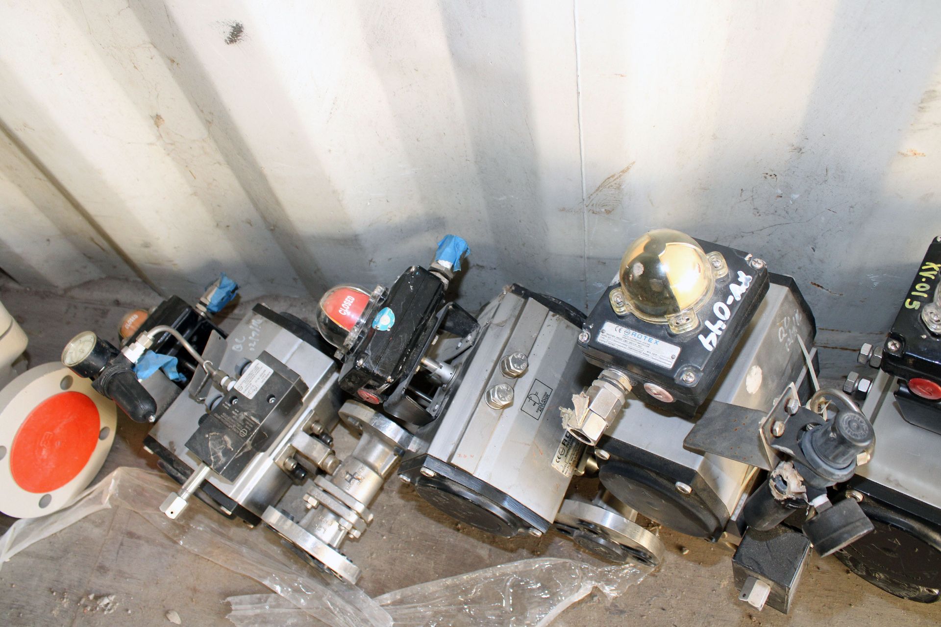LOT OF PNEUMATIC ACTIVATED BALL VALVES (5), ROTEX (Westlake) - Image 3 of 3