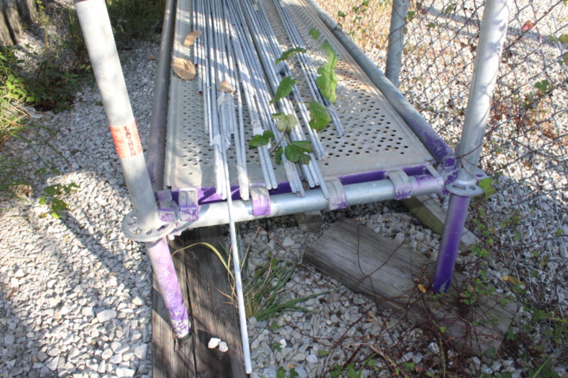 LOT OF ALL-THREAD GALVANIZED RODS: 1", 3/4", 1/2" & 5/16" dia. x approx. 10 - 12'L. (Westlake) - Image 3 of 4
