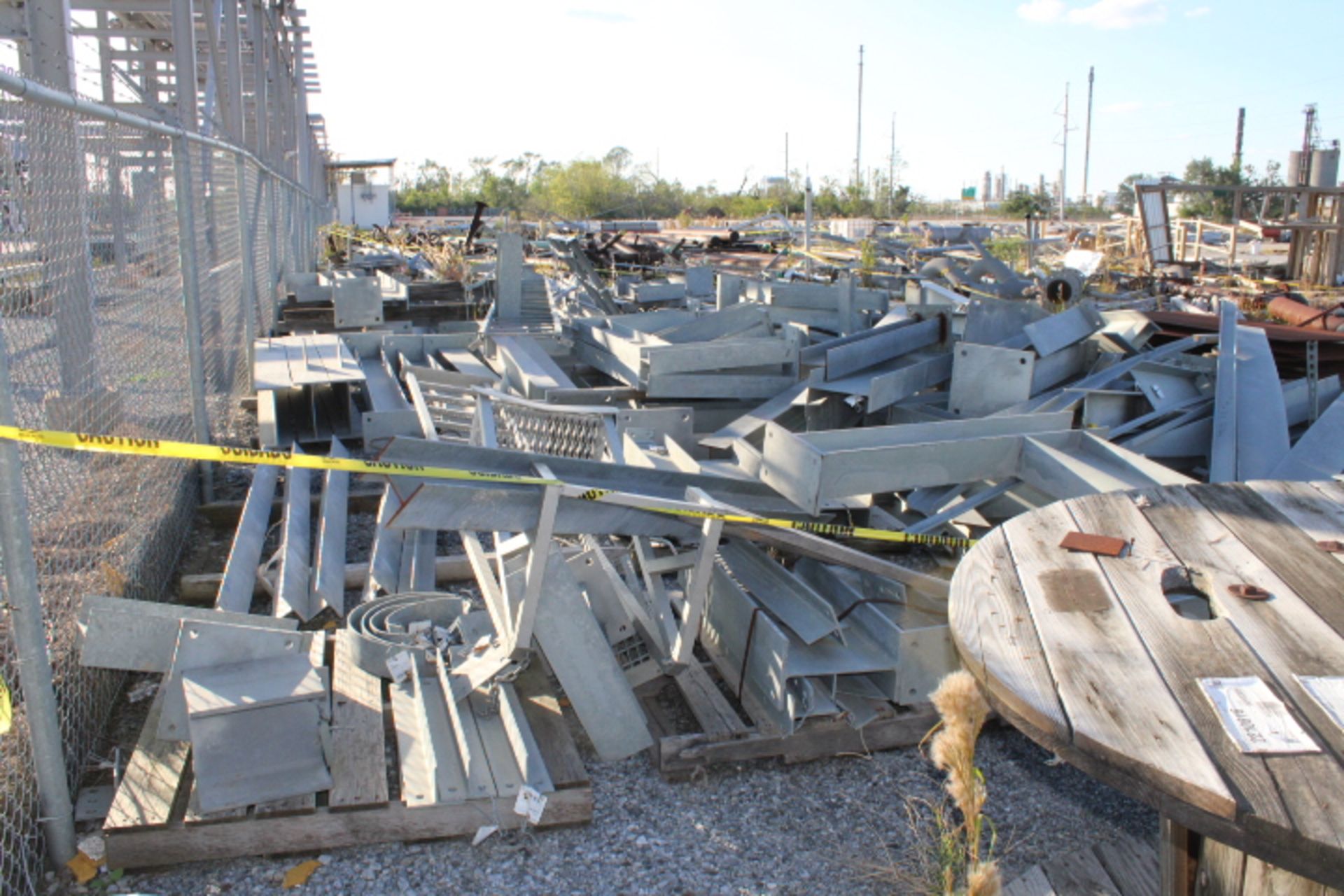 LOT CONSISTING OF: structural I-beams & in-process material (this lot will require third party