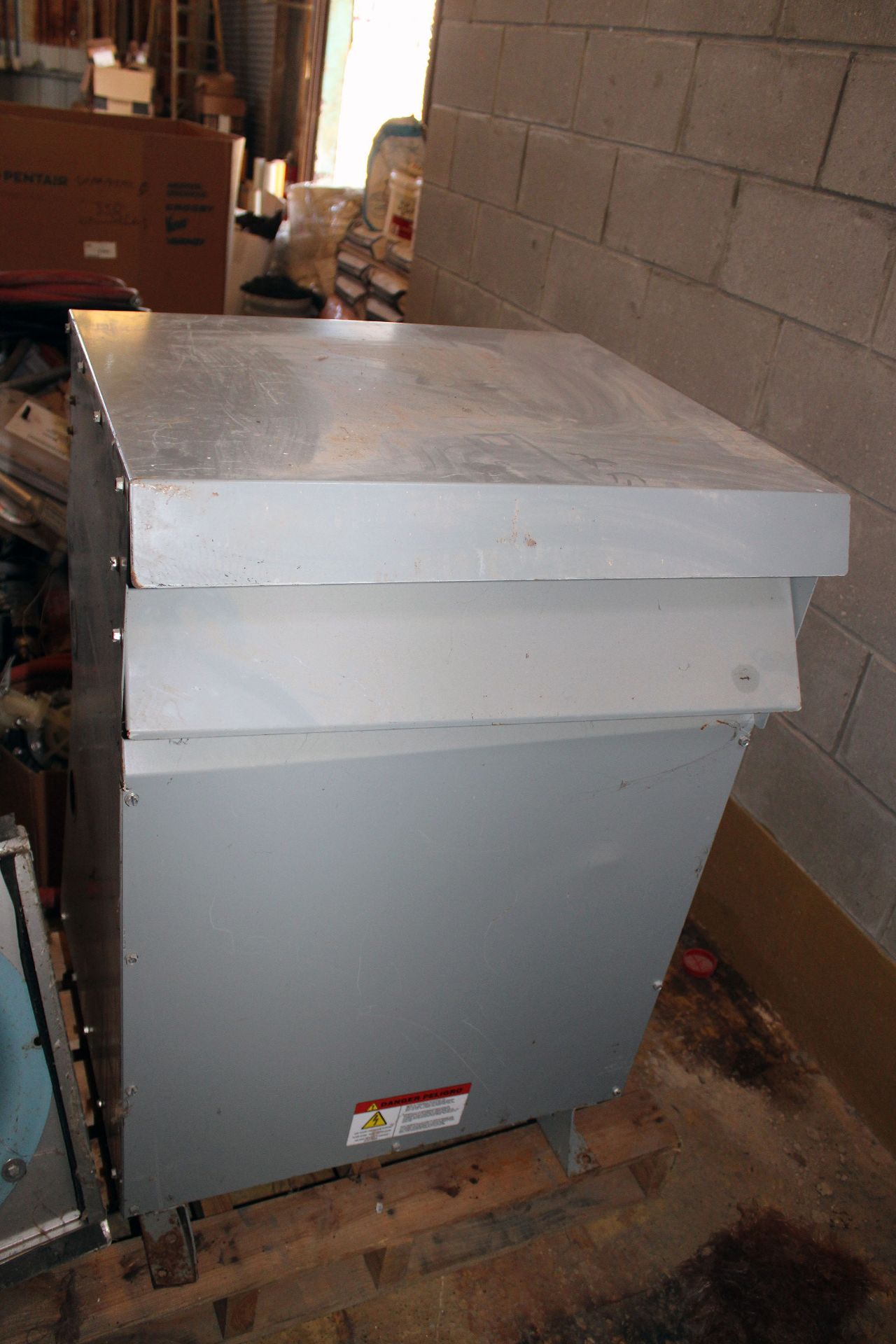 LOT OF TRANSFORMERS: (1) 3-phase dry type 480 v. to 208/120 v. & (1) in need of repair (Westlake) - Image 2 of 6