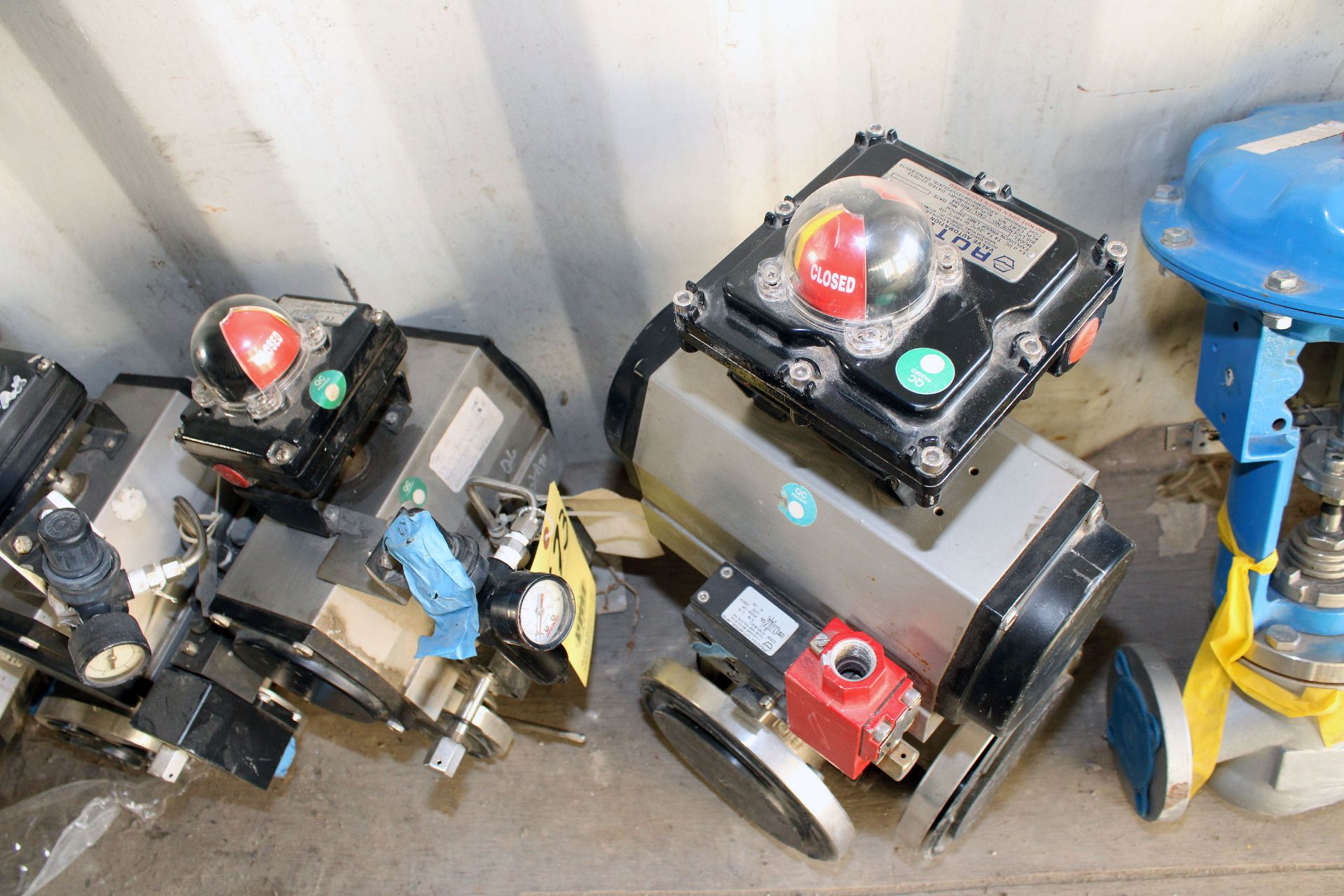 LOT OF PNEUMATIC ACTIVATED BALL VALVES (5), ROTEX (Westlake) - Image 2 of 3