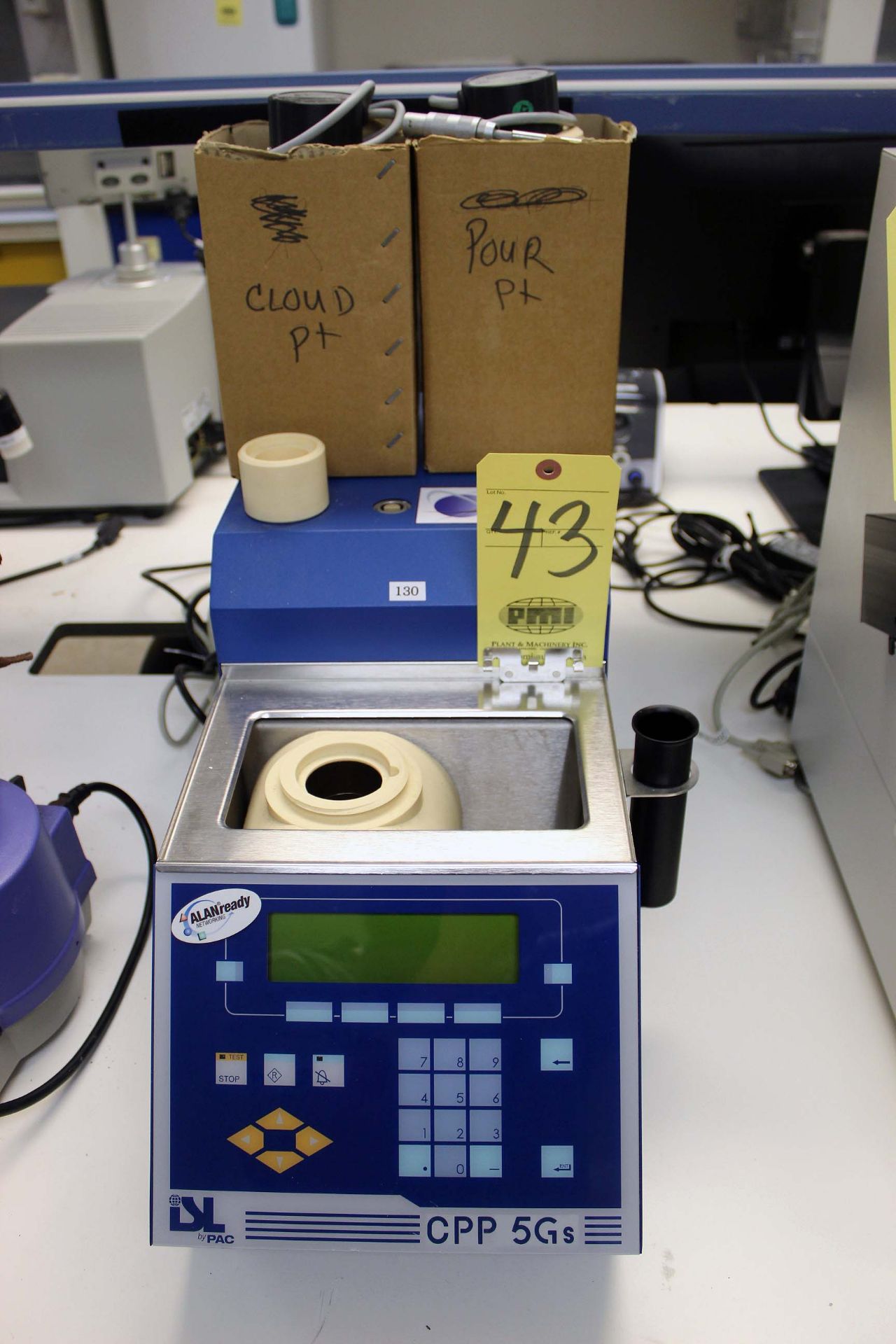 AUTOMATIC CLOUD & POUR POINT ANALYZER, ISL (PAC) MDL. CPP5GS (Pasadena)