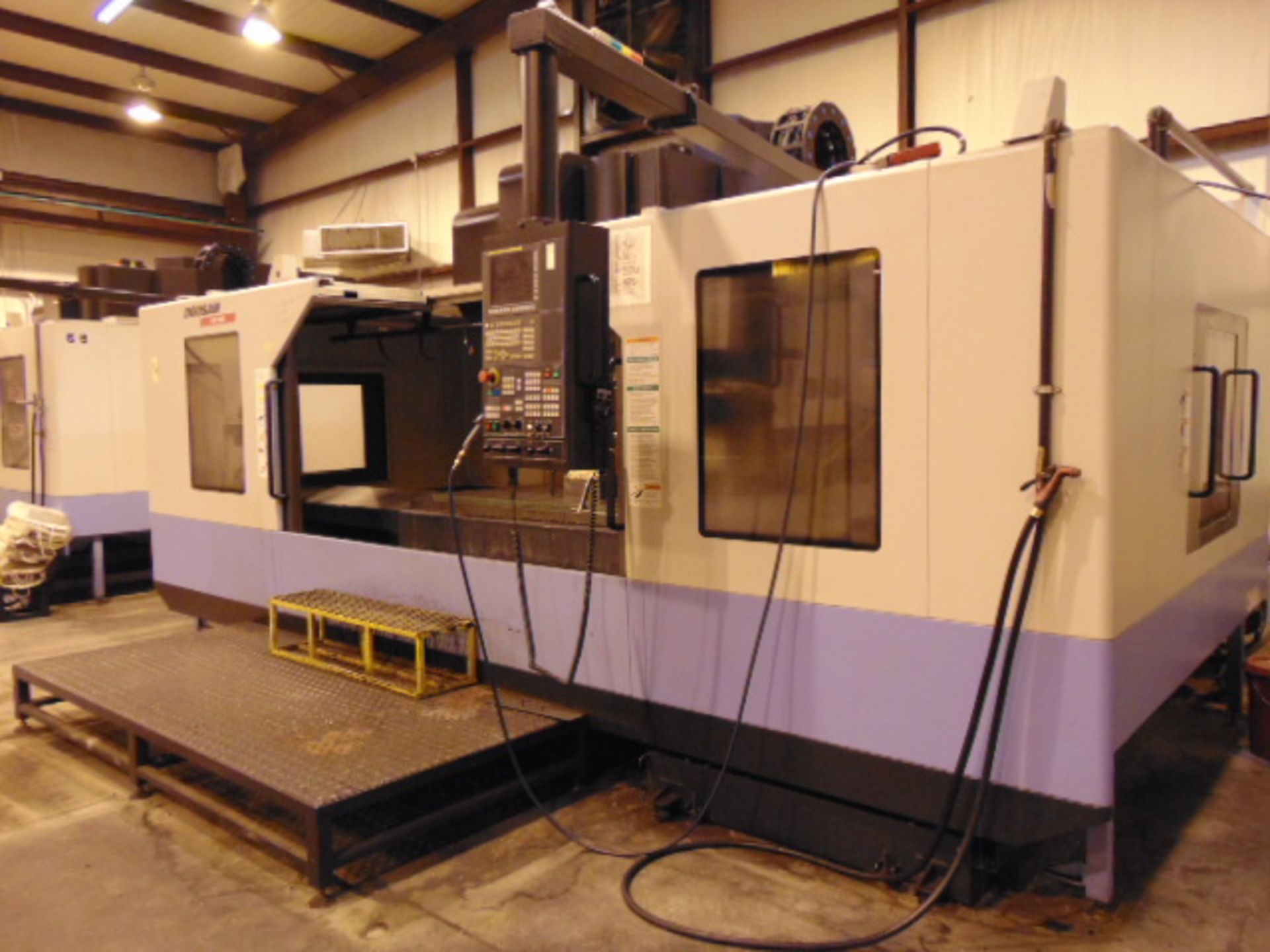 CNC VERTICAL MACHINING CENTER, DOOSAN MDL. VM960 4-AXIS, new 2013, Fanuc Series 31i – Mdl. B CNC - Image 2 of 15