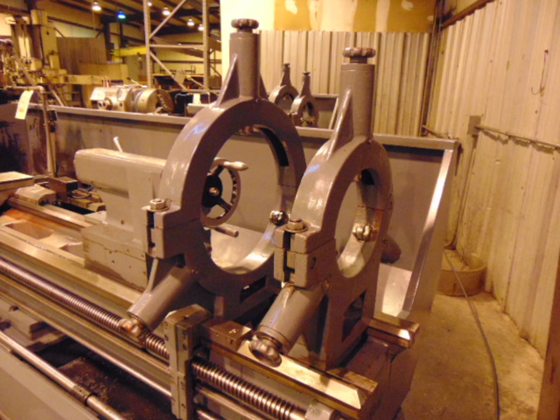 GAP BED ENGINE LATHE, KINGSTON 26” X 90” MDL. HD2690, new 2014, 35.1" sw. in gap, 17.5" sw. over - Image 10 of 15