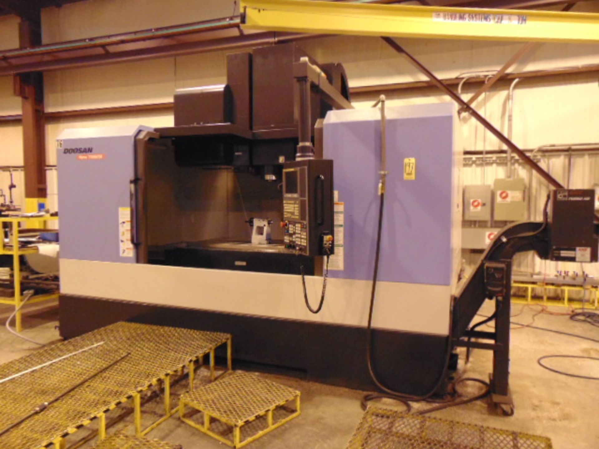 CNC VERTICAL MACHINING CENTER, DOOSAN MYNX MDL. 7500/50 4-AXIS, new 2014, Doosan Fanuc I Series