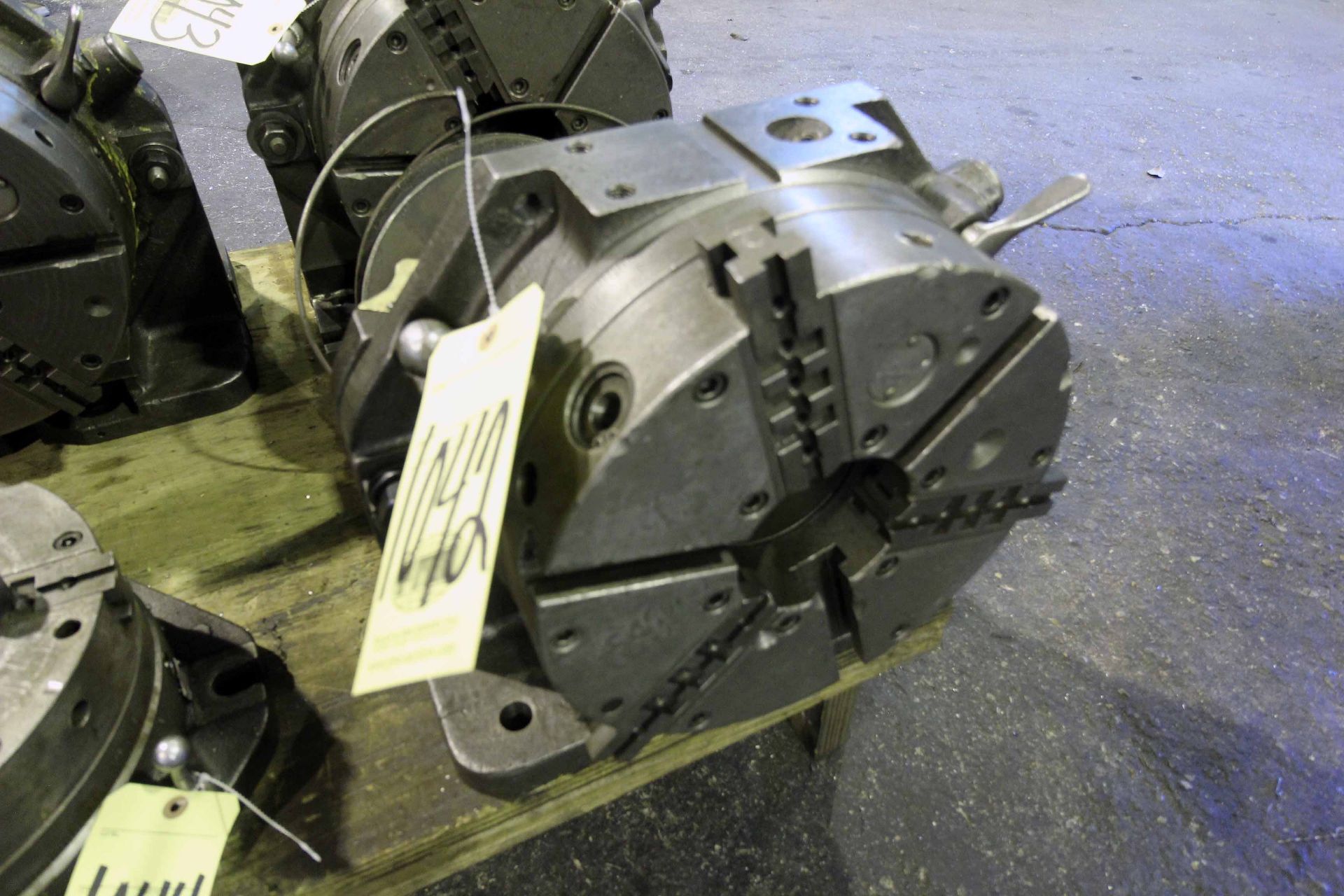 ROTARY INDEXER, 12" dia. 3-jaw, 4" hole