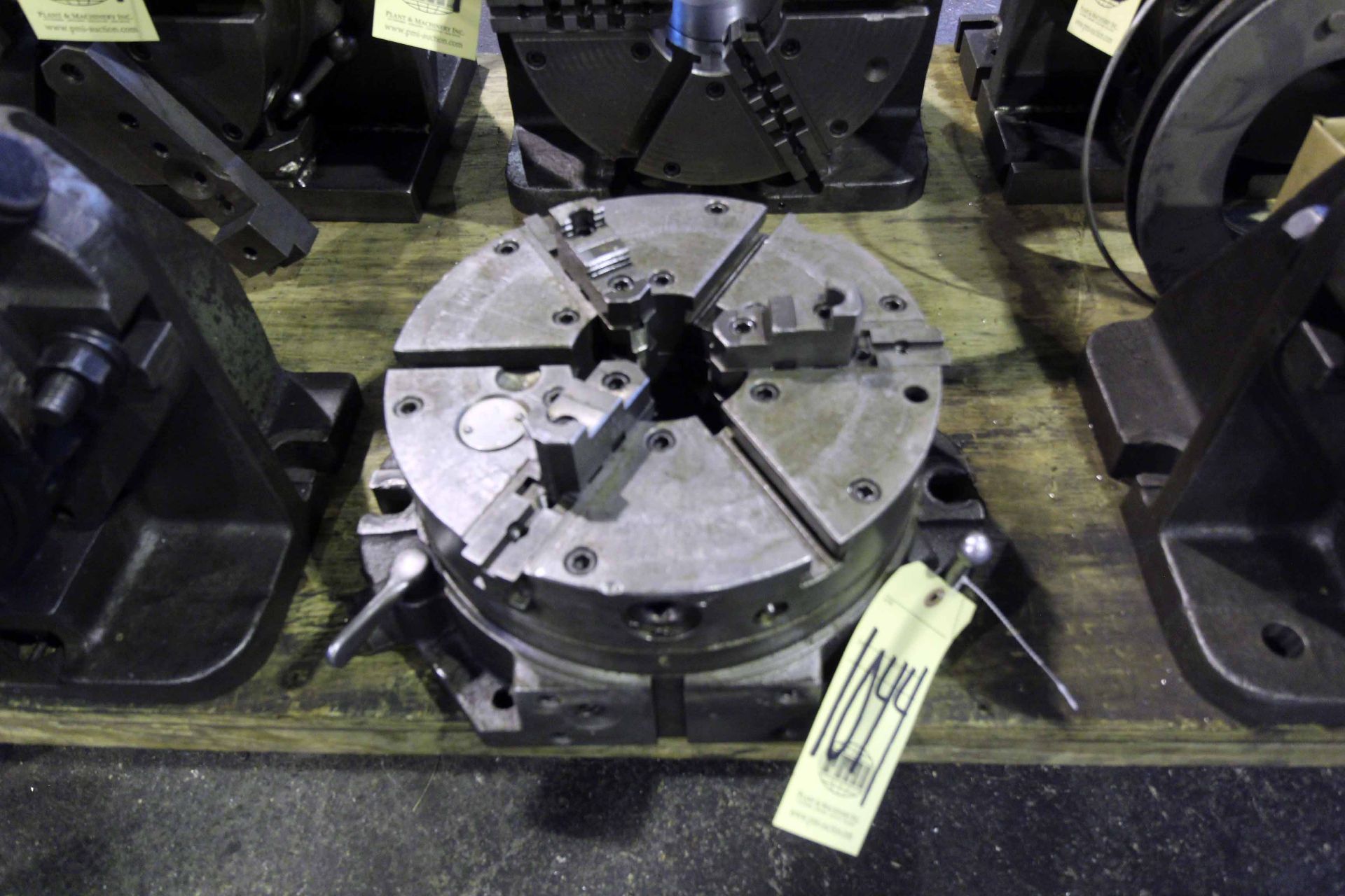 ROTARY INDEXER, 12" dia. 3-jaw, 4" hole