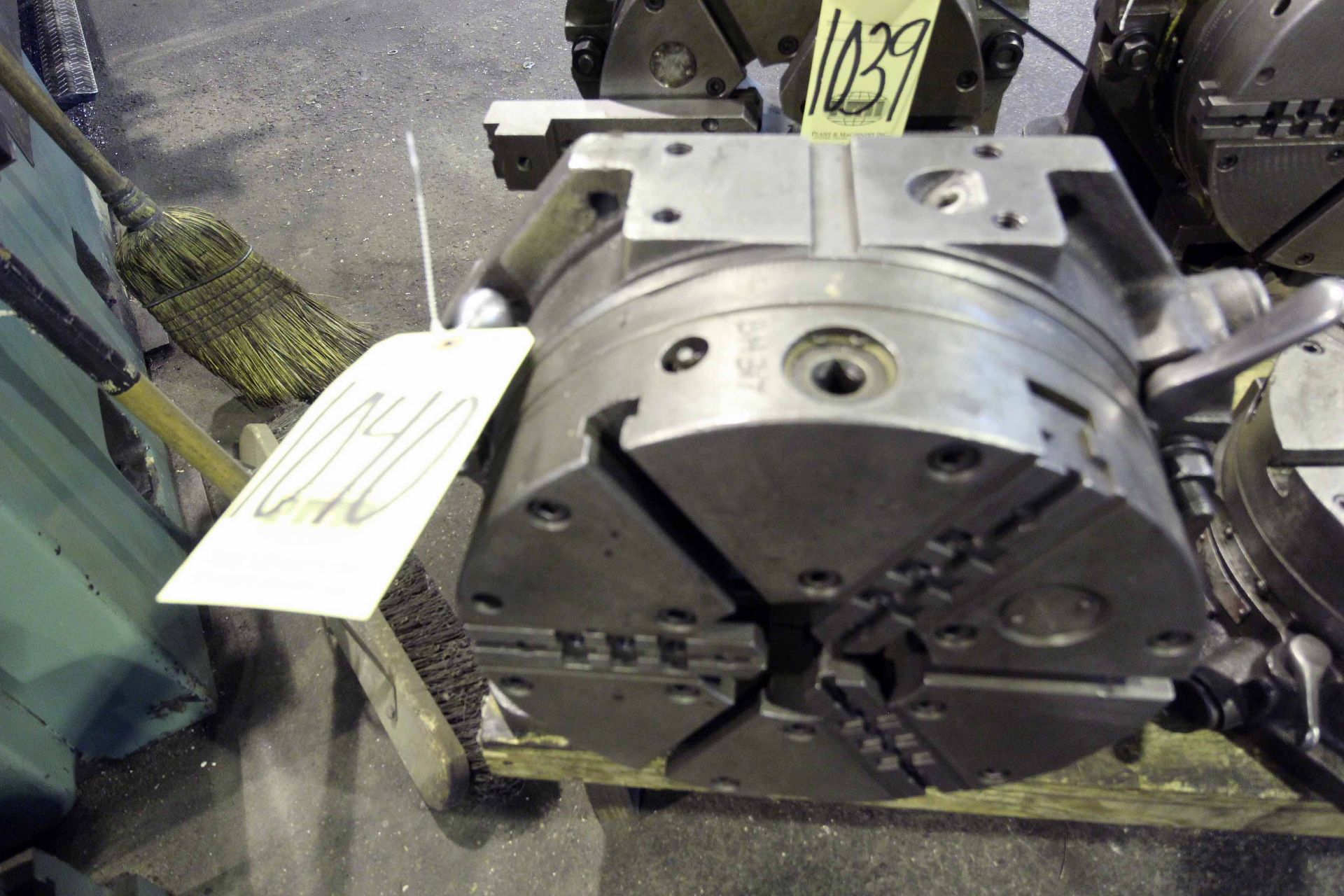 ROTARY INDEXER, 12" dia. 3-jaw, 4" hole