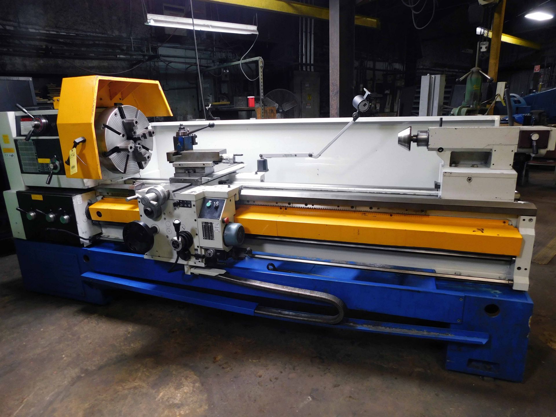 GAP BED ENGINE LATHE, SUMMIT 24” X 80” MDL. 24X80B, new 2014, 17” sw. over crosslide, 33” sw. in