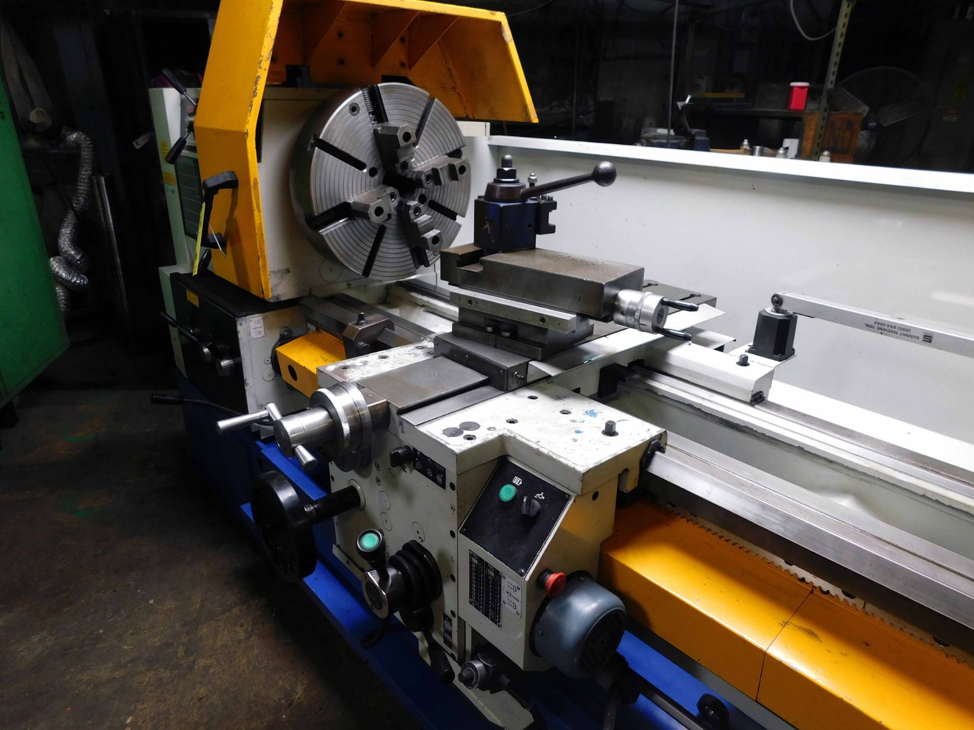 GAP BED ENGINE LATHE, SUMMIT 24” X 80” MDL. 24X80B, new 2014, 17” sw. over crosslide, 33” sw. in - Image 3 of 4
