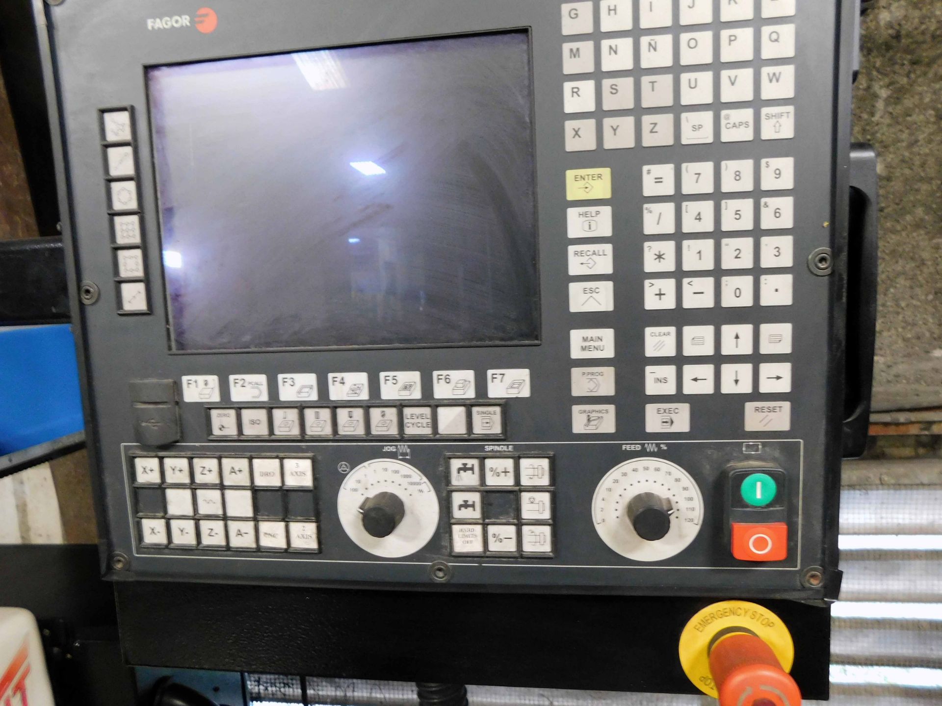 CNC VERTICAL MILL, SUMMIT SMART CUT MDL. EVS-350B-CNC, new 2014, Fagor CNC control, 10” x 58” table, - Image 3 of 6