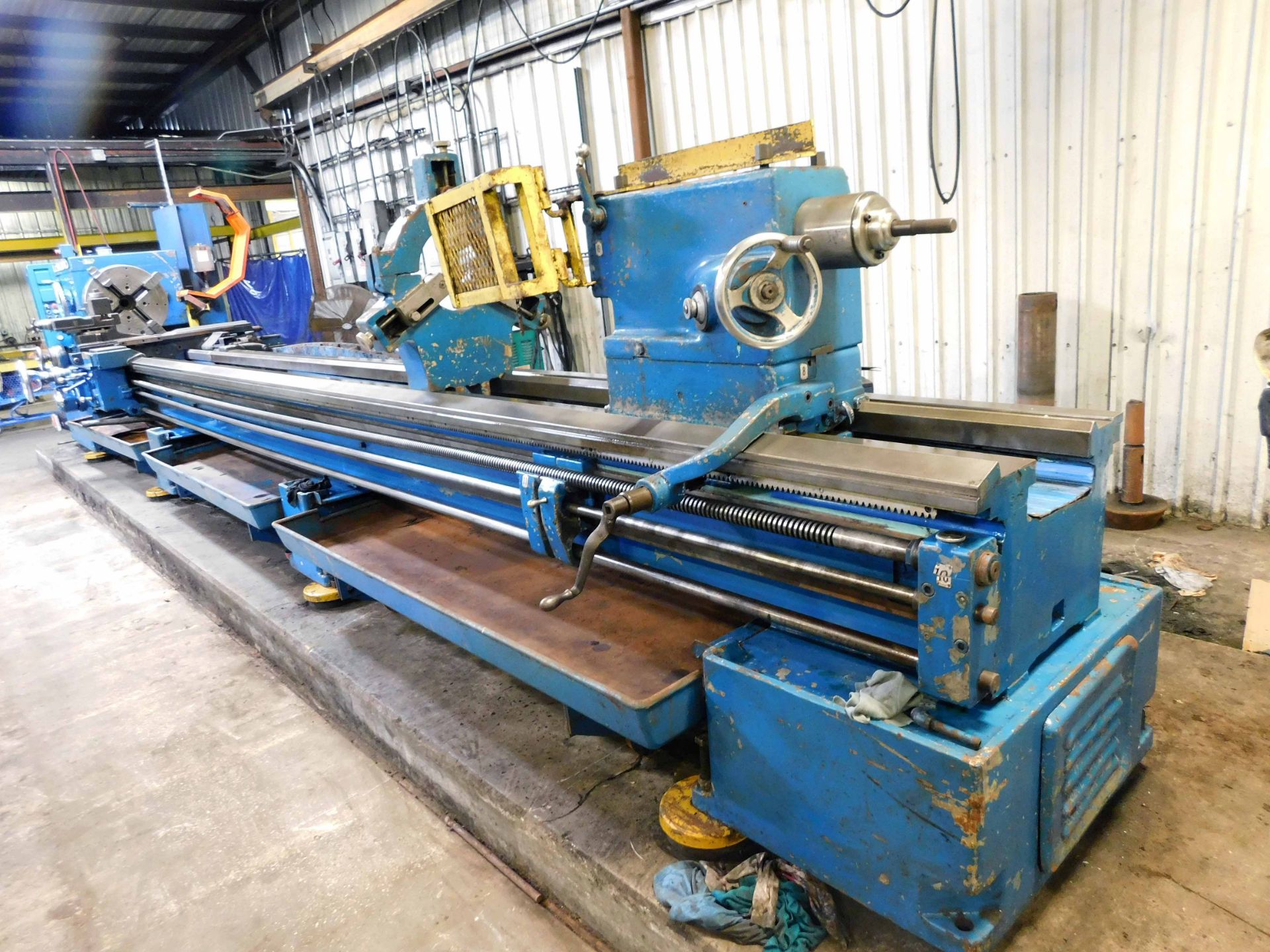 ENGINE LATHE, LEBLOND 32” X 264” MDL. 3220 HEAVY DUTY, 32” sw. over ways, 20” sw. over crosslide, - Image 3 of 4