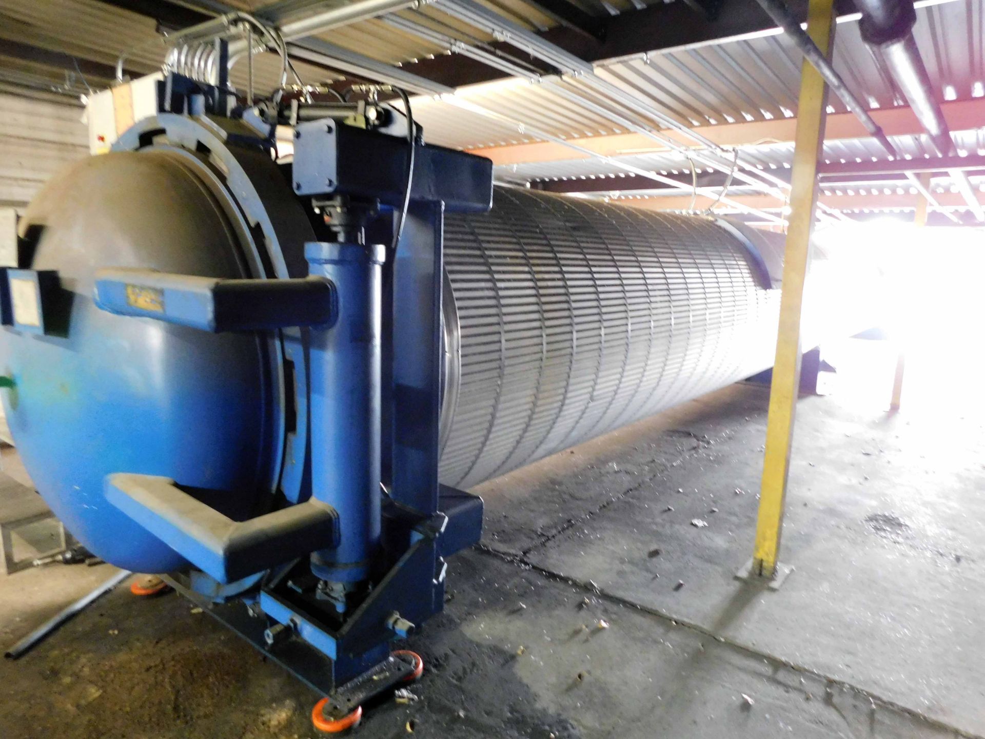 AUTOCLAVE, ANCHOR MCIVER & SMITH FABRICATION, new 2008, 47” I.D. x 48’, 90 PSI @ 400 deg., - Image 2 of 7