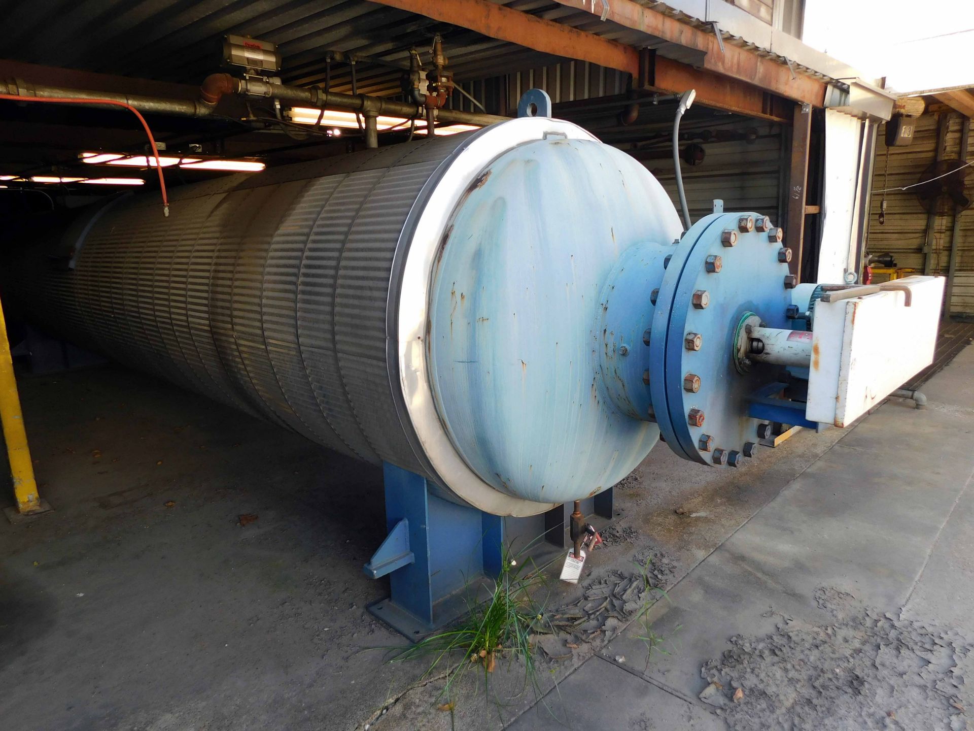 AUTOCLAVE, ANCHOR MCIVER & SMITH FABRICATION, new 2008, 47” I.D. x 48’, 90 PSI @ 400 deg., - Image 3 of 7