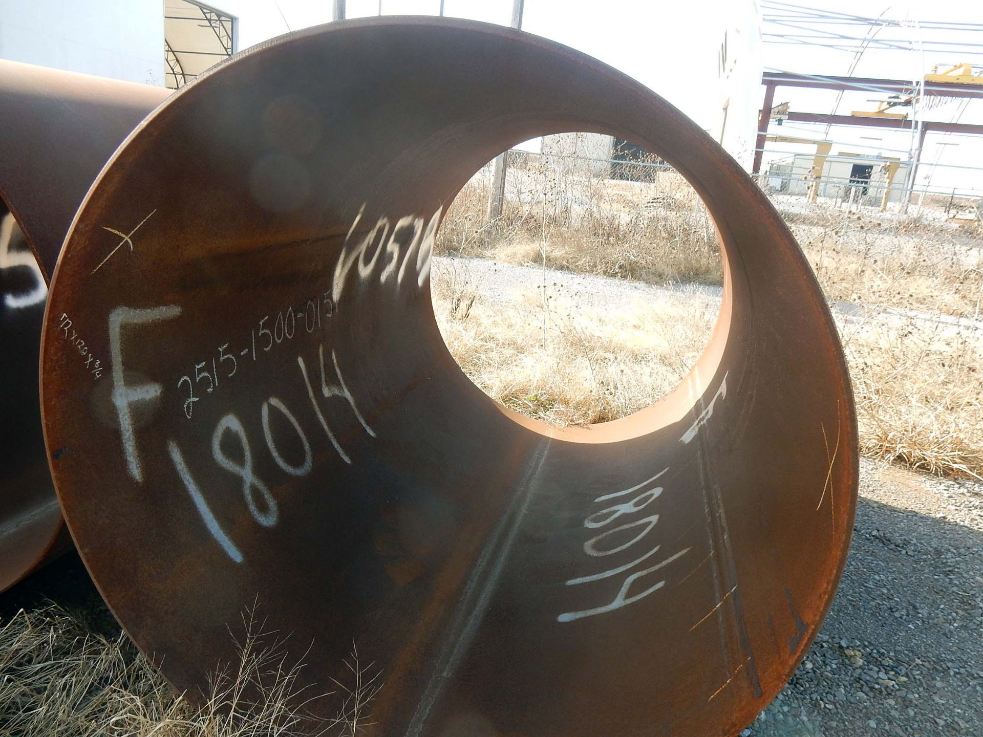 LOT CONSISTING OF: APPROX. 1 EA. SHELL,LONG SEAM WELDED,72" O.D. X 120" LG X 3/4" THK,SA-516-70,MUST