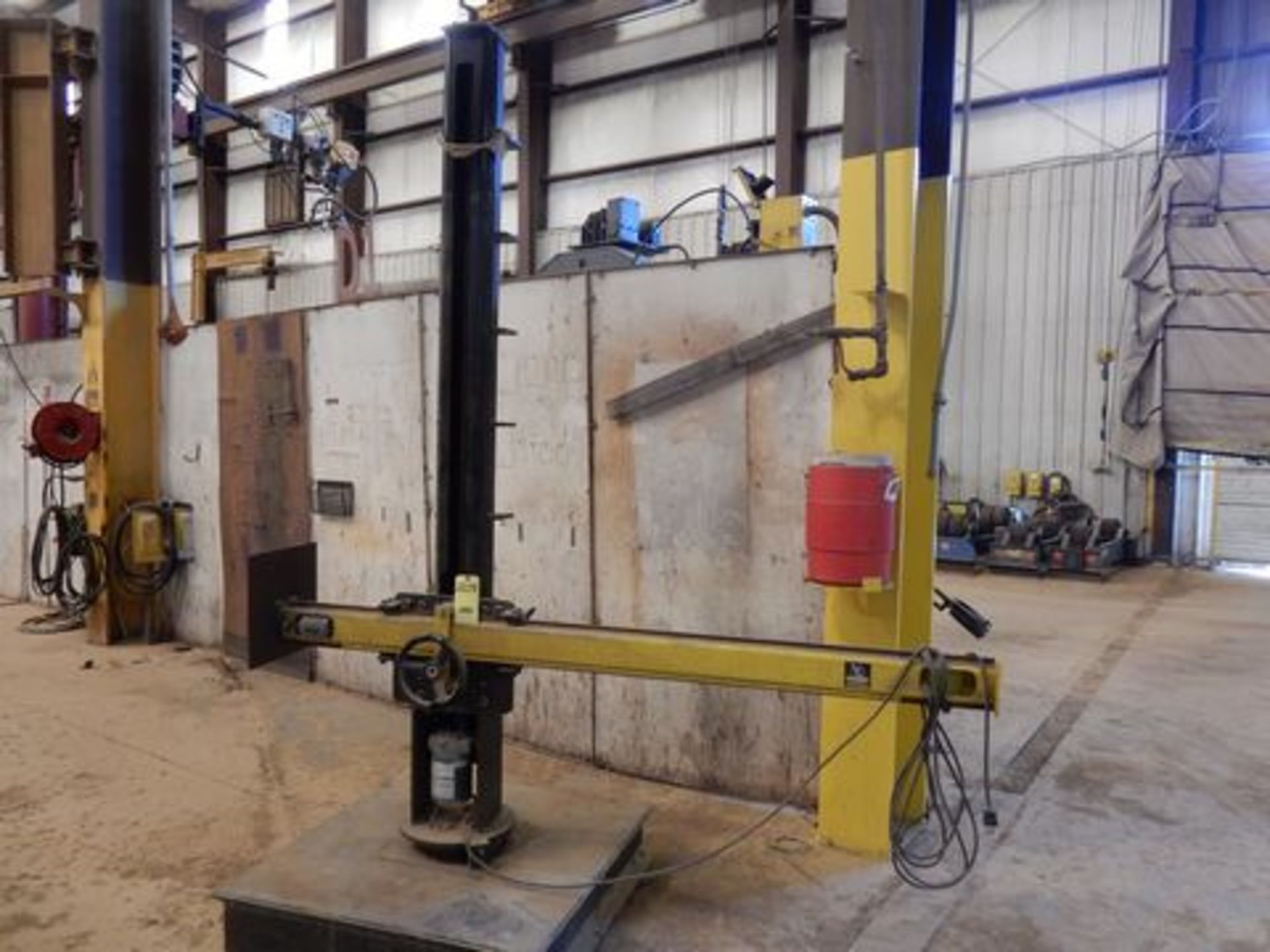 WELDING MANIPULATOR, STINGER MDL. 6x6-249 (Third party rigging company required)