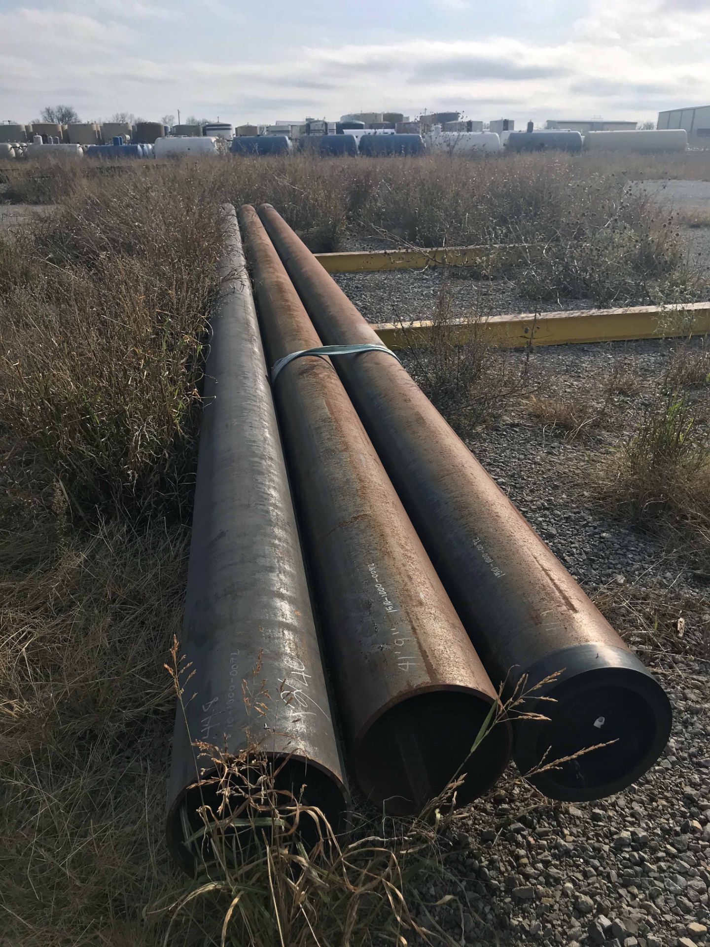 LOT CONSISTING OF: APPROX. 1,538 IN. PIPE,SEAMLESS,12",S40,SA-106-B,ASME B36.10