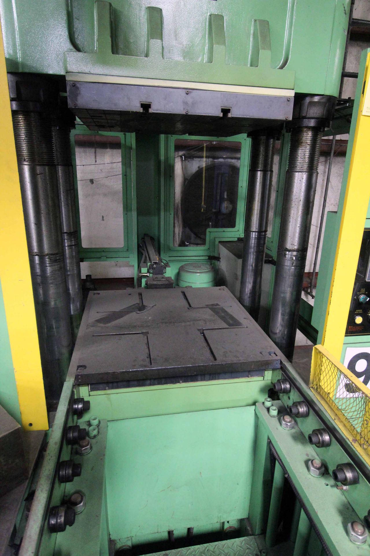 PANSTONE MODEL P-350-A-PCD HYDRAULIC COMPRESSION MOLDING PRESS, new 2015, 350 T. CAP., 700mm X 700mm - Image 3 of 3