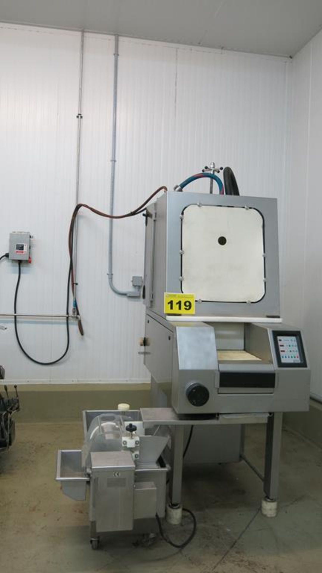 GUNTHER, PI 58 / 99M, STAINLESS STEEL, 58 NEEDLE, BRINE INJECTOR WITH 200L, BRINE TANK WITH PUMP,