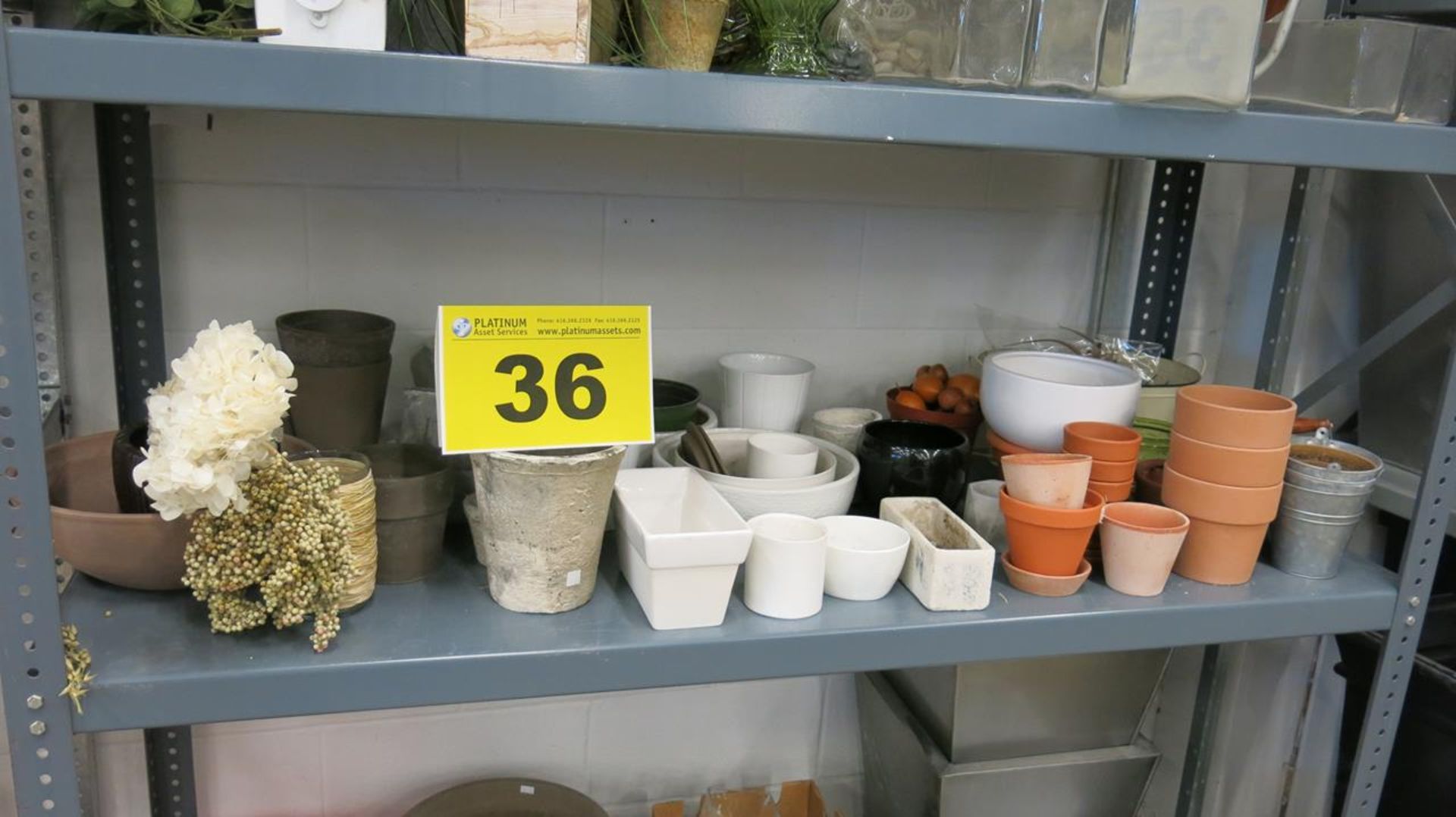 LOT OF ASSORTED POTS AND STORAGE CONTAINERS