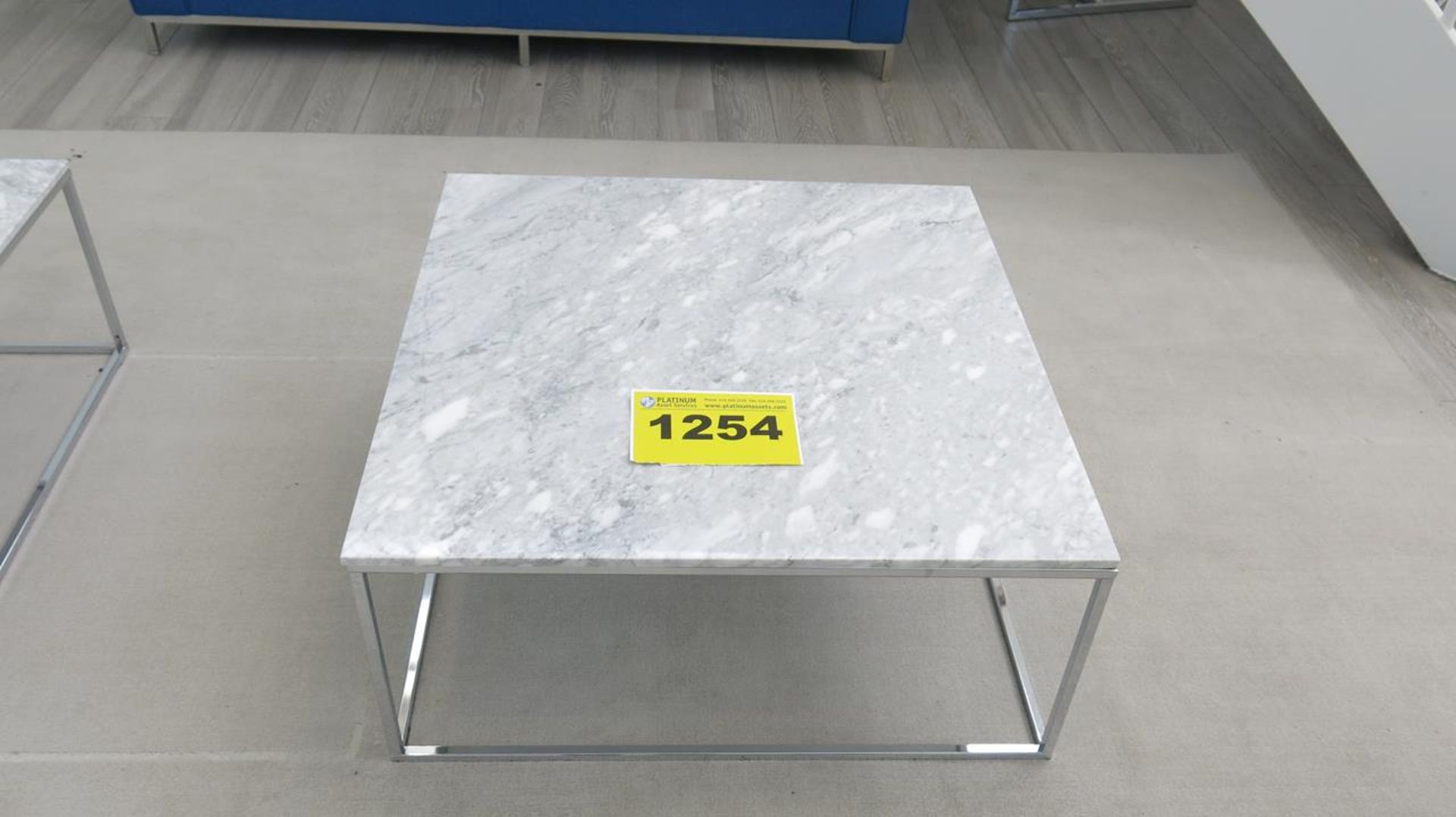 COFFEE TABLE WITH MARBLE TOP