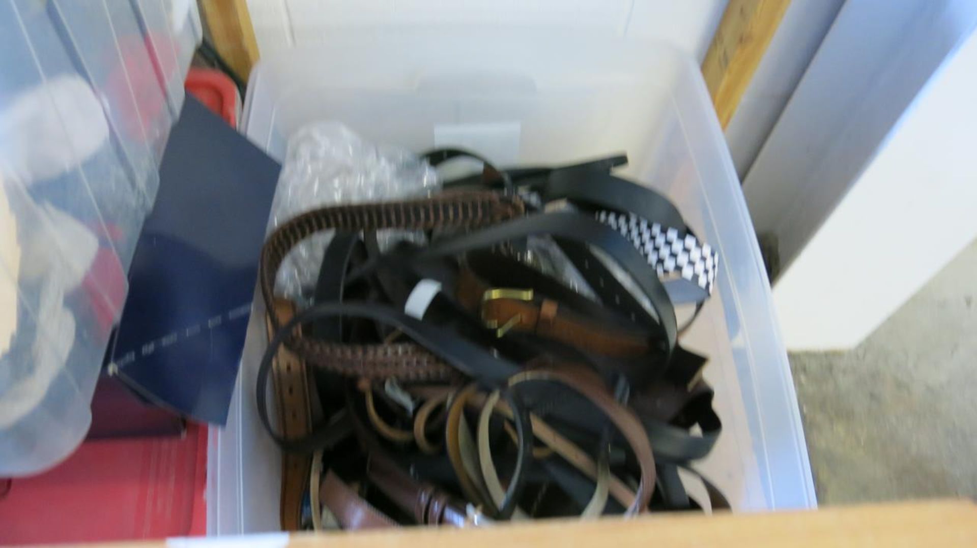 LOT OF ASSORTED TIGHTS, SOCKS, BELTS AND OTHER FASHION ACCESSORIES - Image 6 of 8