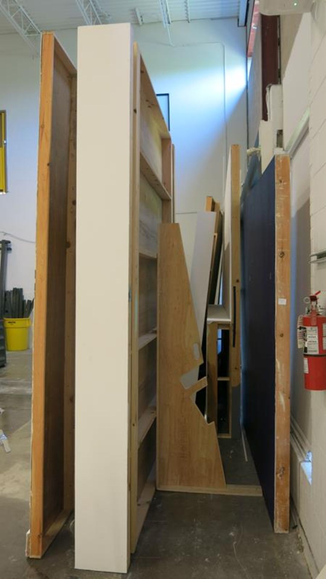 LOT OF ASSORTED STUDIO WOOD BACKDROPS - Image 4 of 4