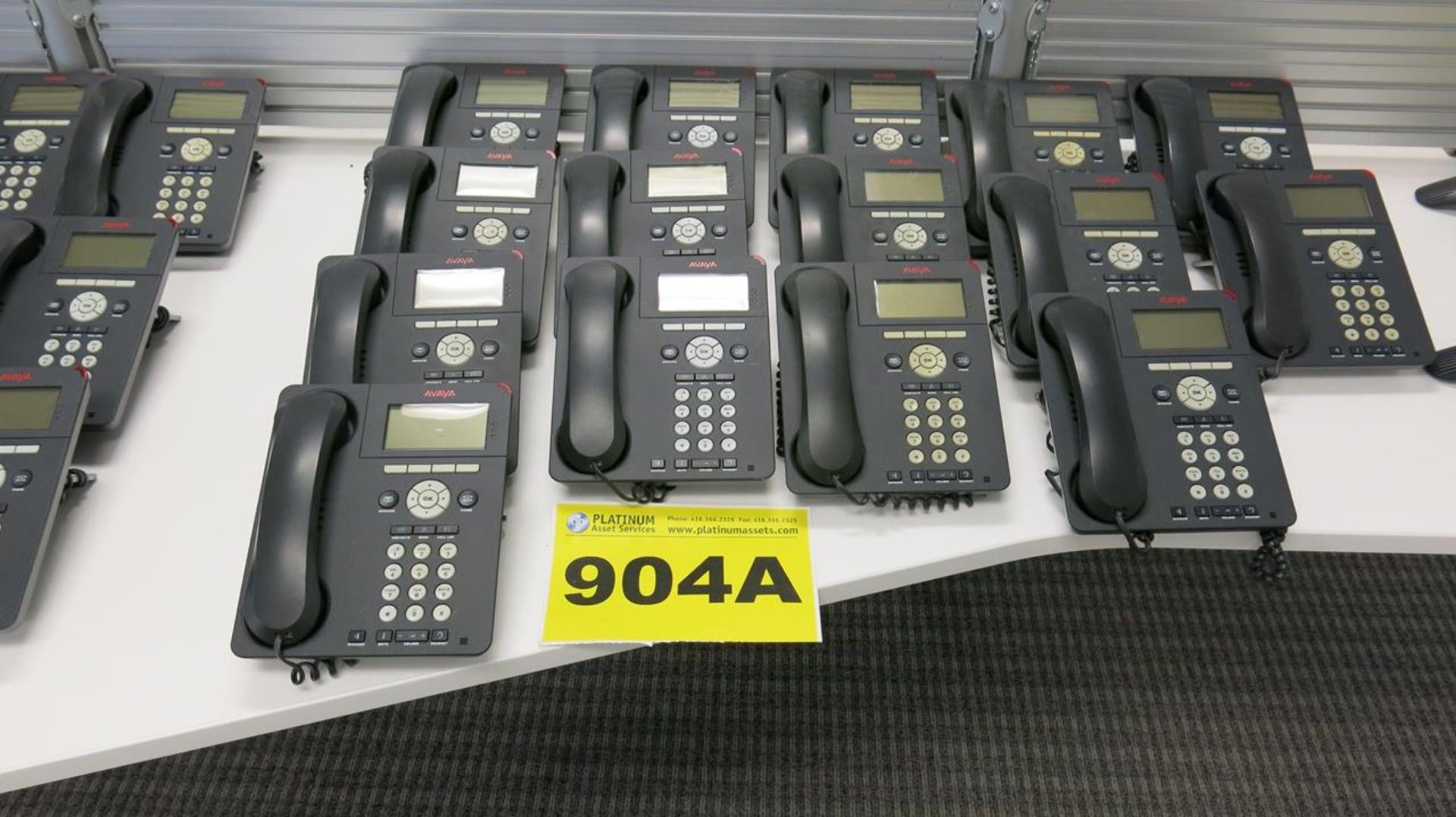 LOT OF (15) AVAYA, IP PHONES