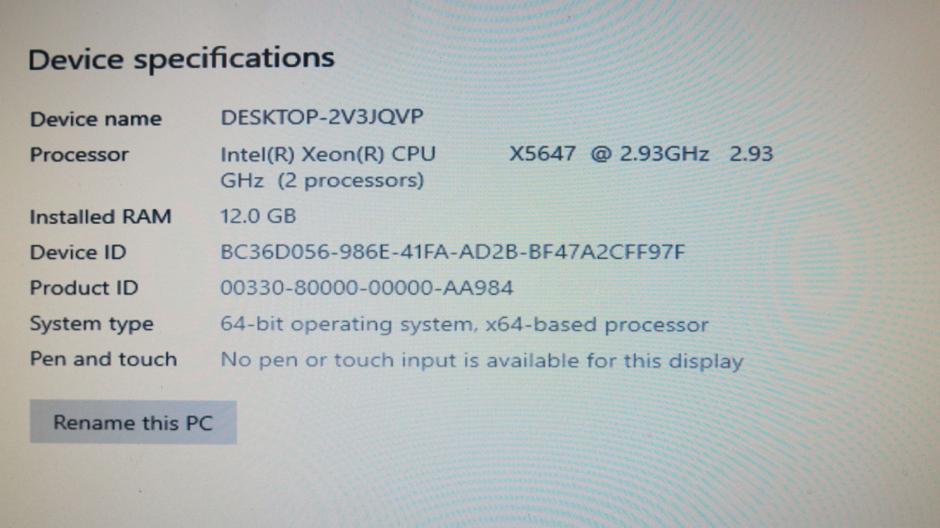 DELL, PRECISION T5500, DESKTOP WORKSTATION, 2 X INTEL® XEON® CPU X5647 @ 2.93 GHZ, 12GB RAM, HDD - Image 2 of 6