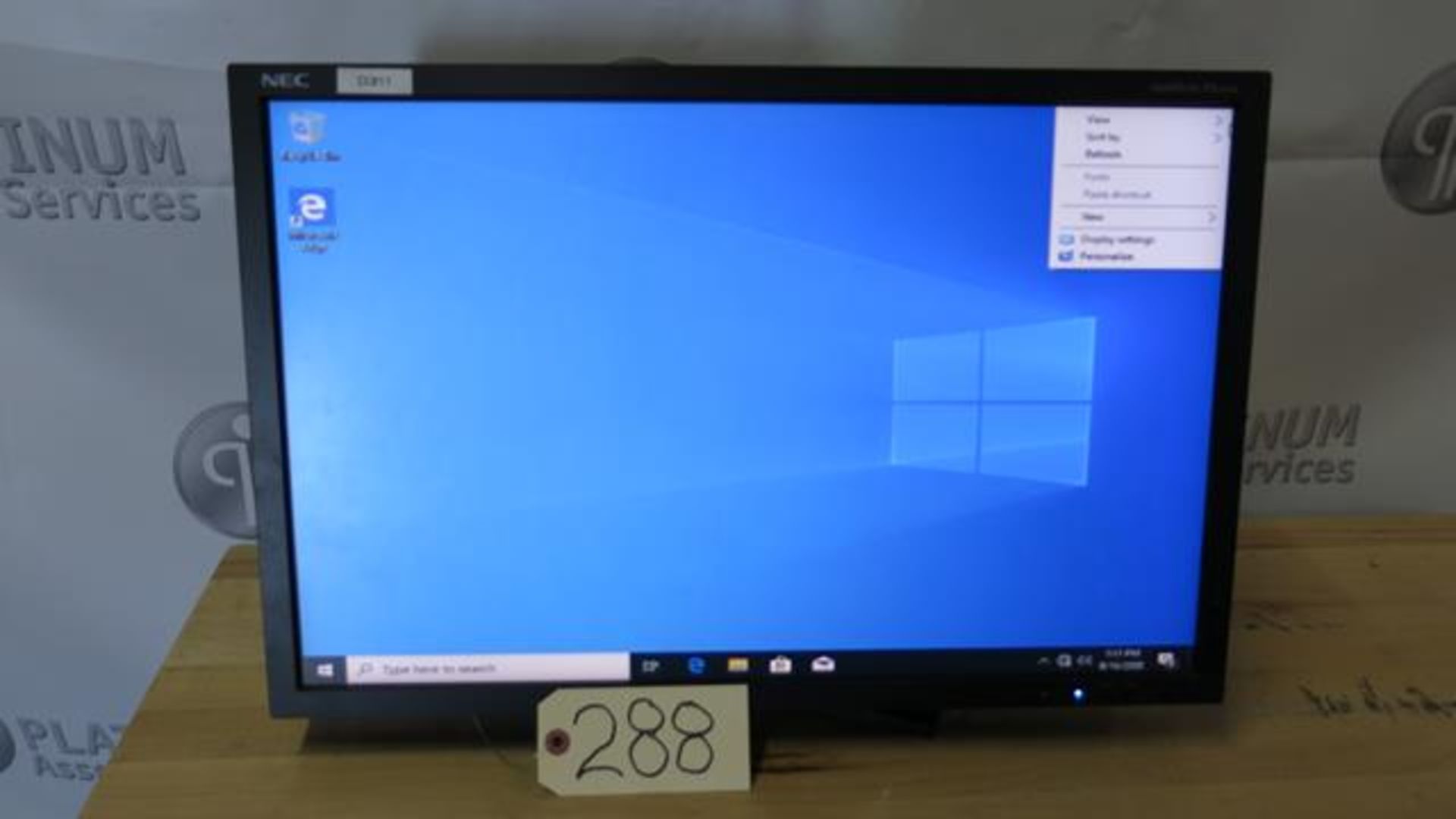 NEC, MULTISYNC PA241W, 24", LCD, WIDESCREEN COMPUTER MONITOR (TAG#288)