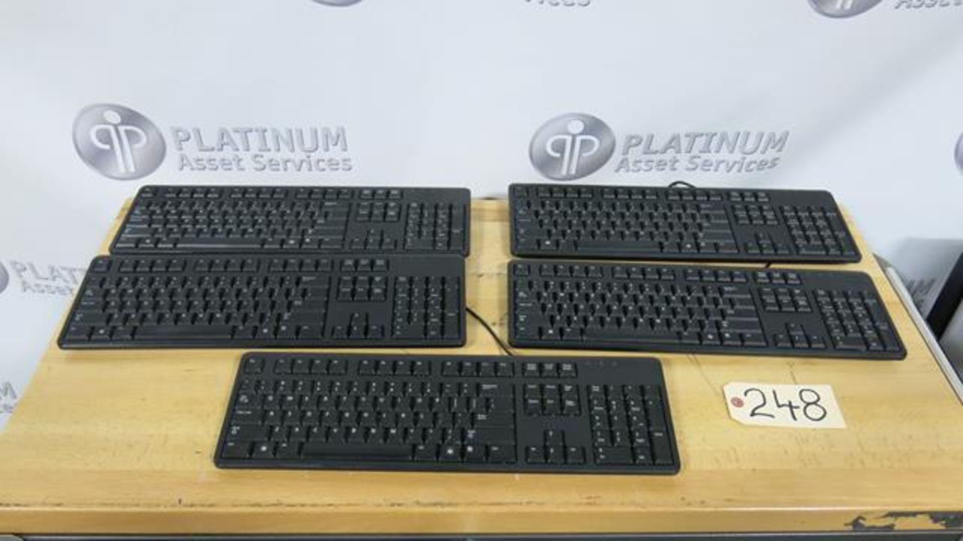 LOT OF COMPUTER KEYBOARDS (TAG#248)
