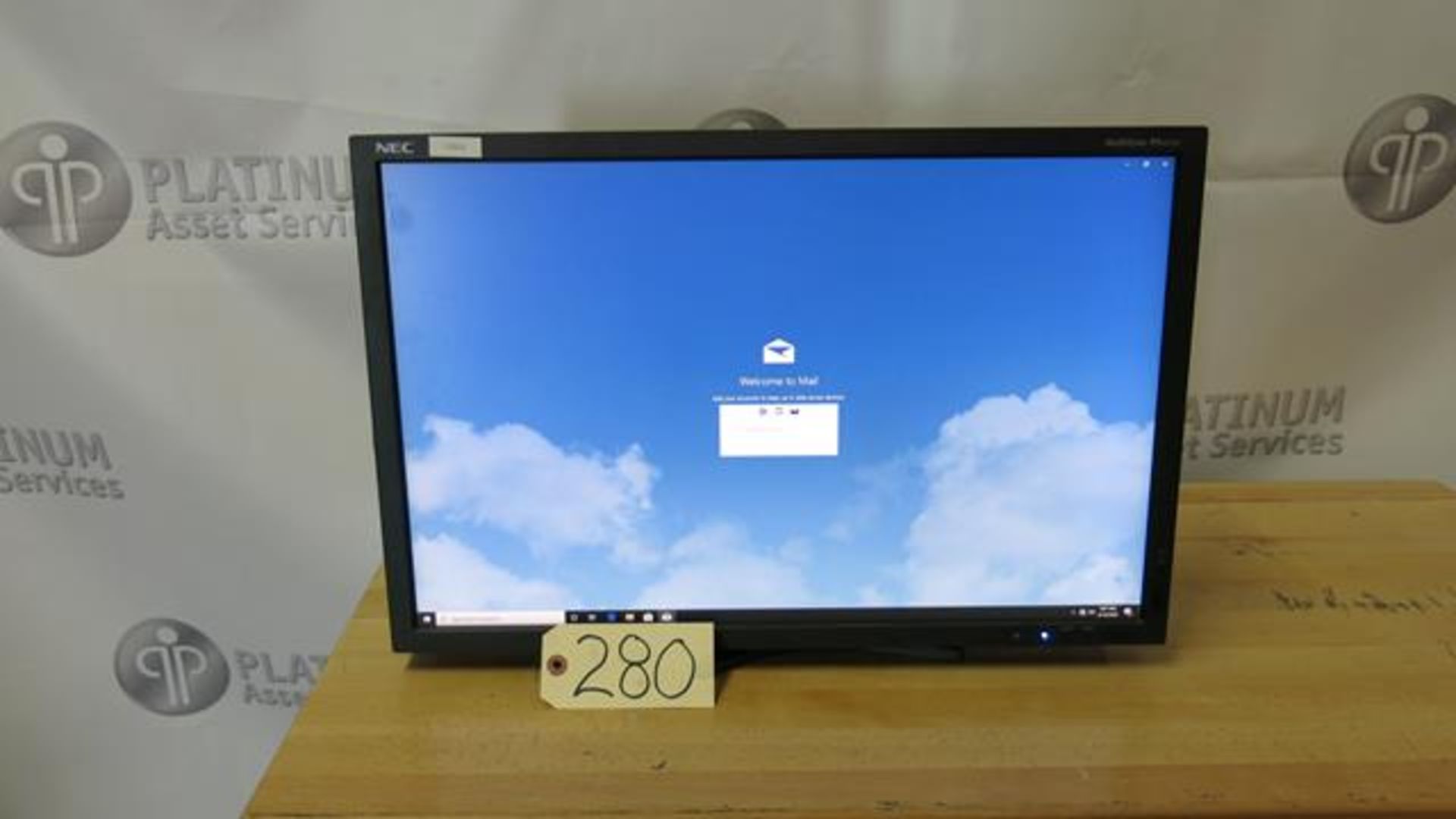 NEC, MULTISYNC PA241W, 24", LCD, WIDESCREEN COMPUTER MONITOR (TAG#280)