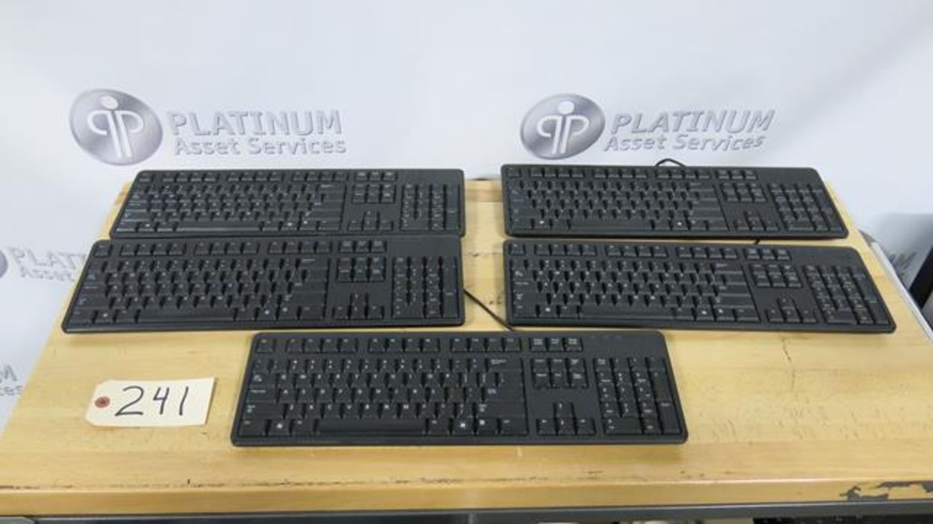 LOT OF COMPUTER KEYBOARDS (TAG#241)