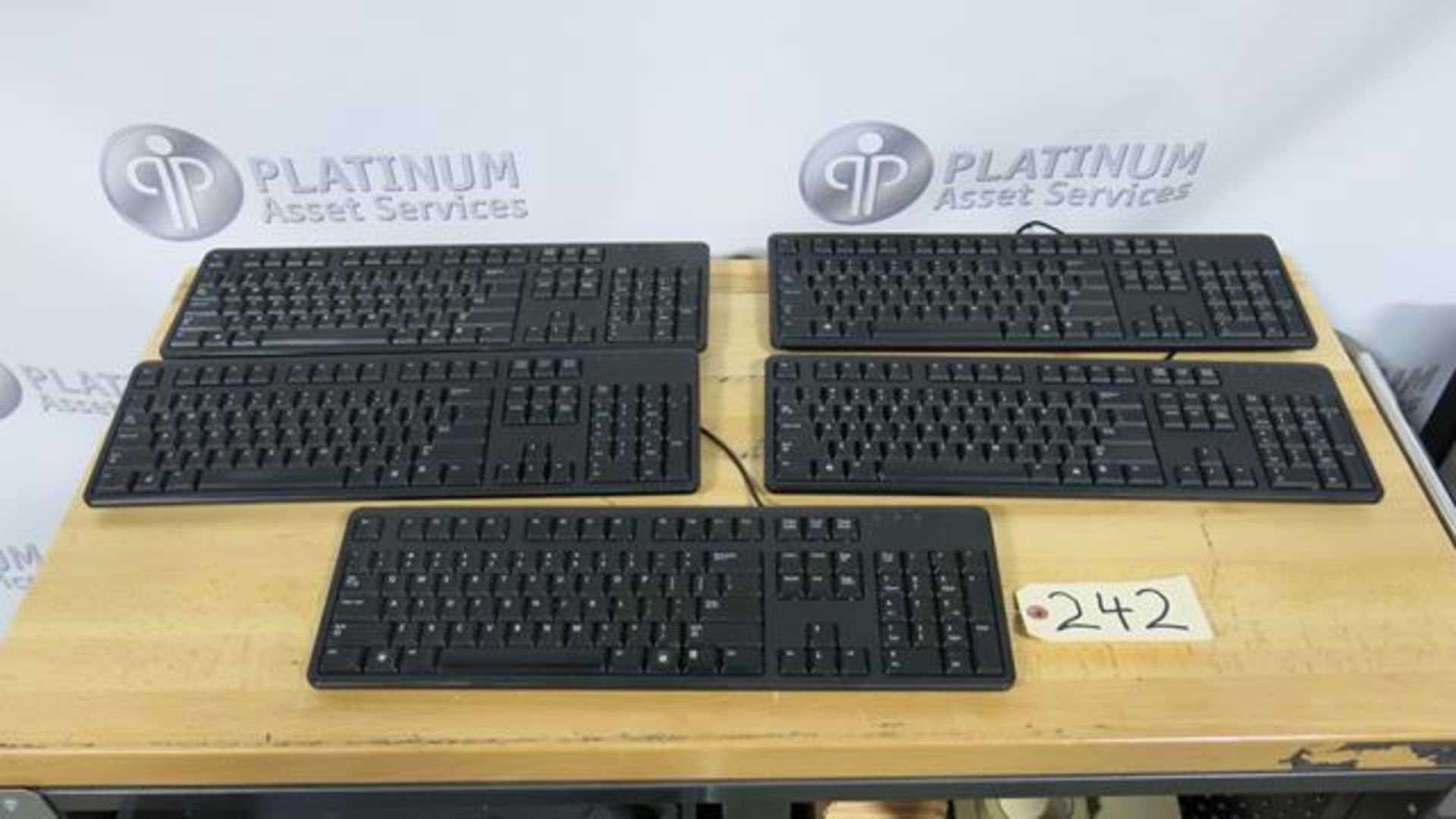 LOT OF COMPUTER KEYBOARDS (TAG#242)