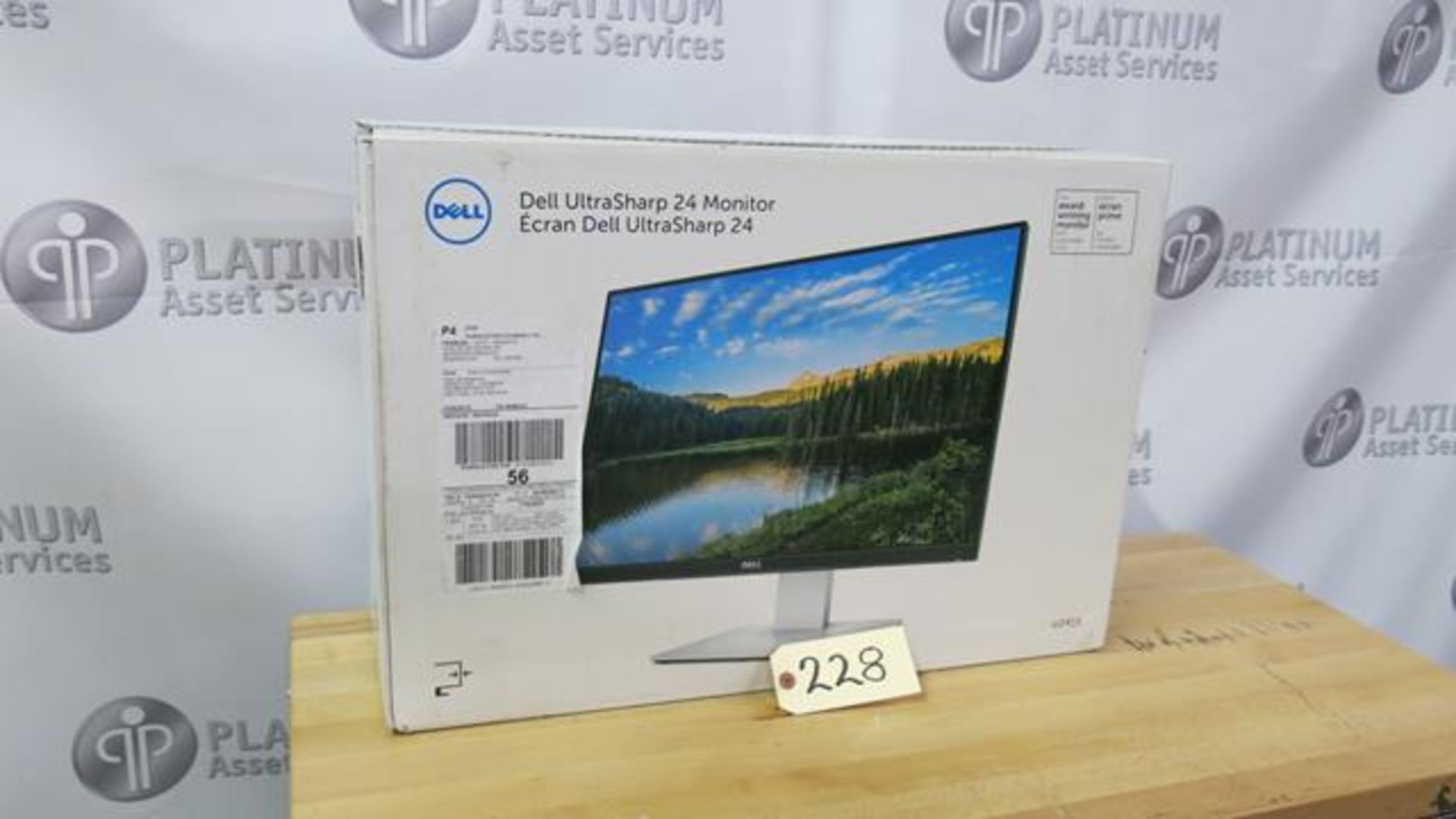 DELL, U2415B, 24", WIDESCREEN COMPUTER MONITOR, S/N CN-0CFV9N-74261-67D-2PKL-A03, (NEW IN BOX) ( - Image 2 of 3